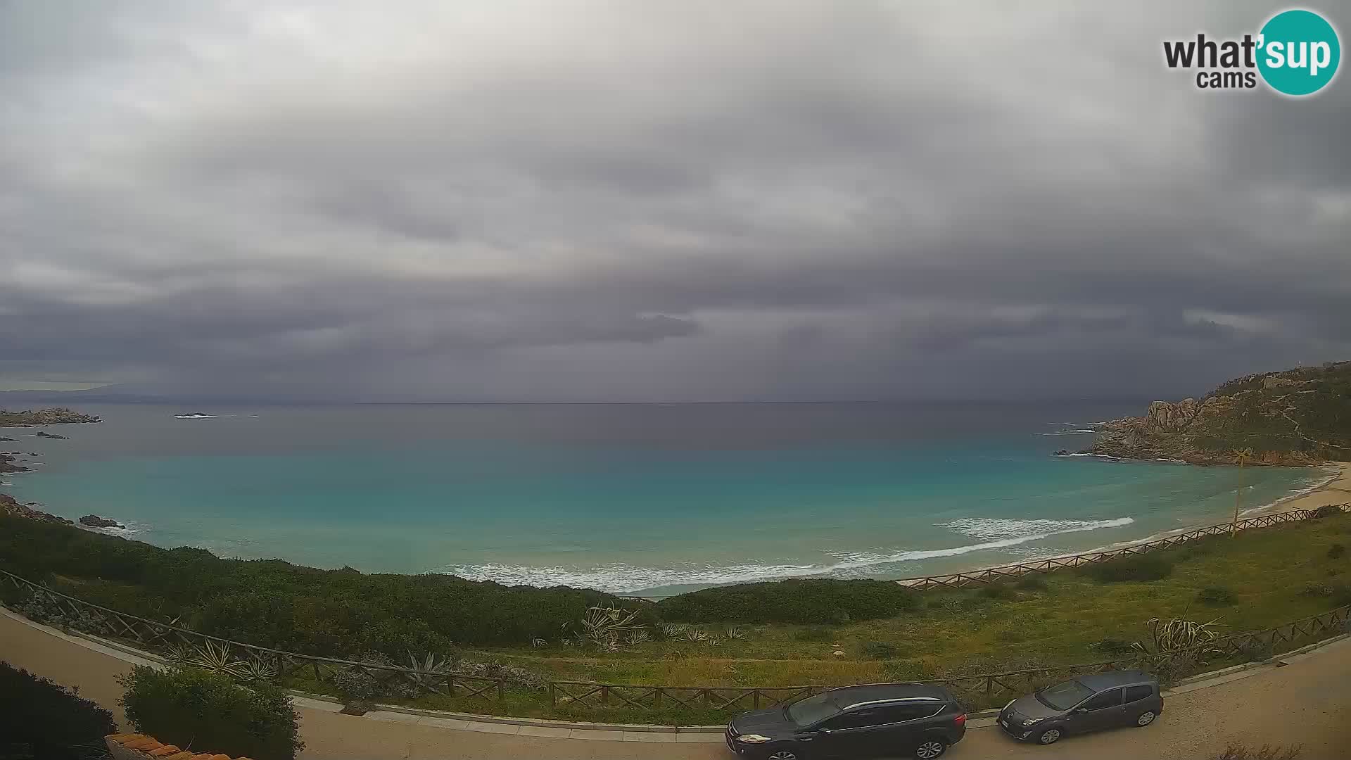 Spletna kamera plaža Rena Bianca – Santa Teresa Gallura – Sardinija