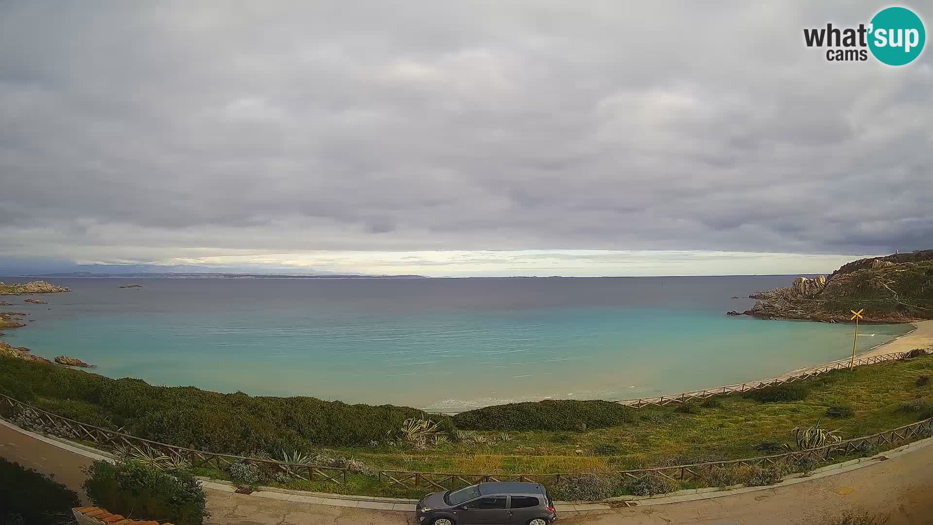 Spletna kamera plaža Rena Bianca – Santa Teresa Gallura – Sardinija