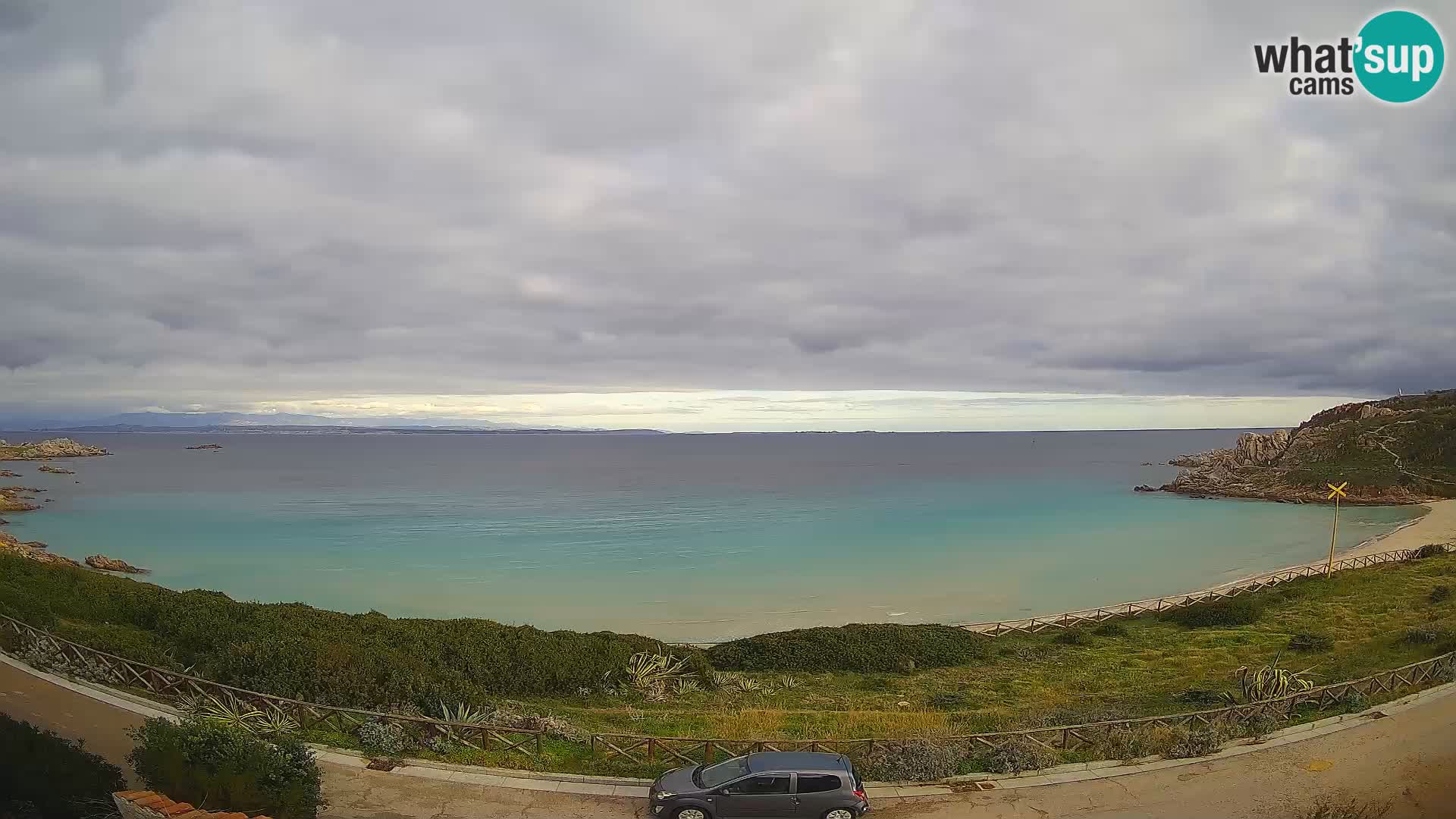 Spletna kamera plaža Rena Bianca – Santa Teresa Gallura – Sardinija