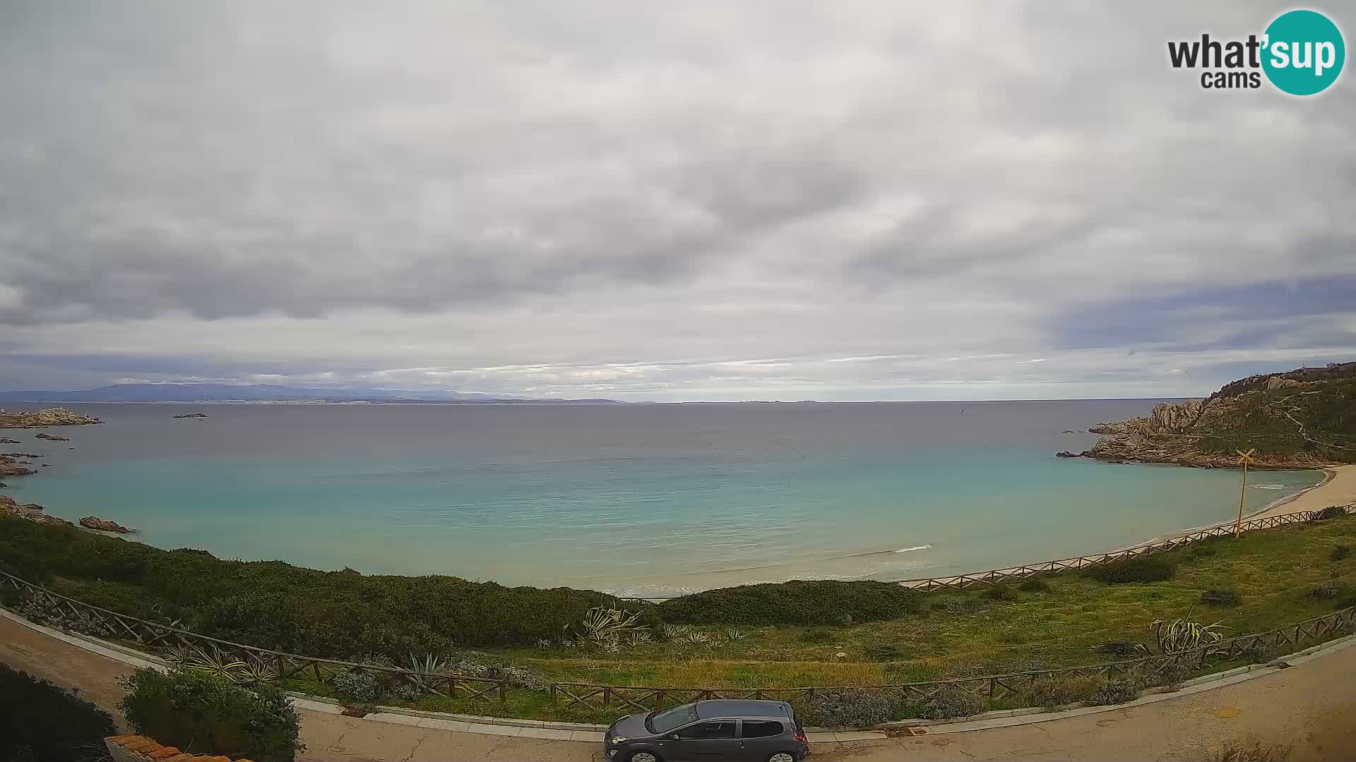 Spletna kamera plaža Rena Bianca – Santa Teresa Gallura – Sardinija