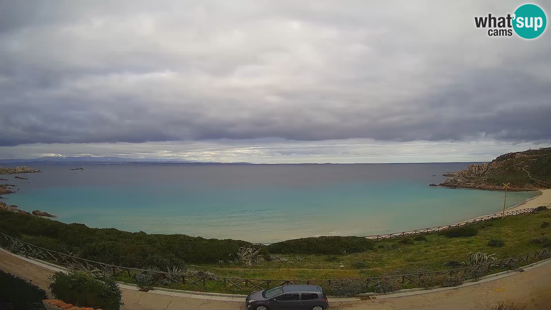 Spletna kamera plaža Rena Bianca – Santa Teresa Gallura – Sardinija