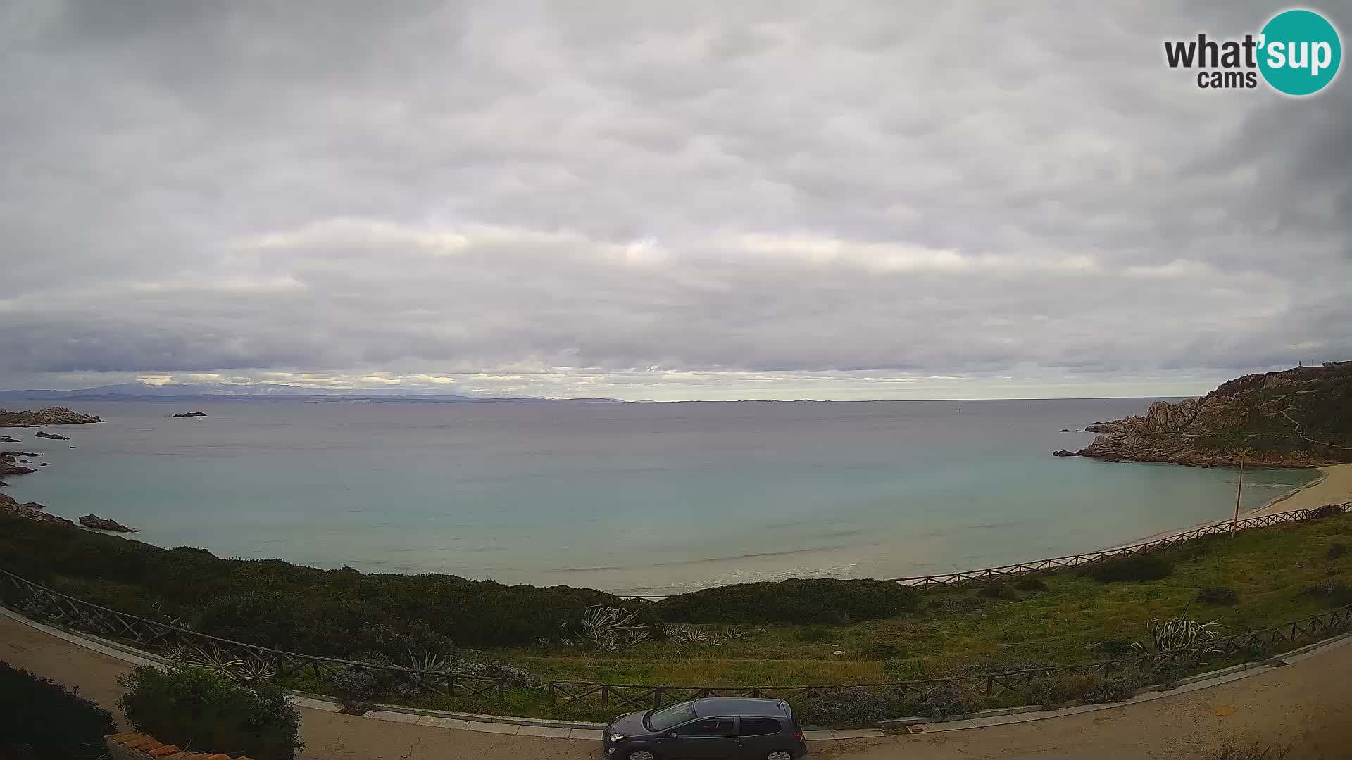 Spletna kamera plaža Rena Bianca – Santa Teresa Gallura – Sardinija