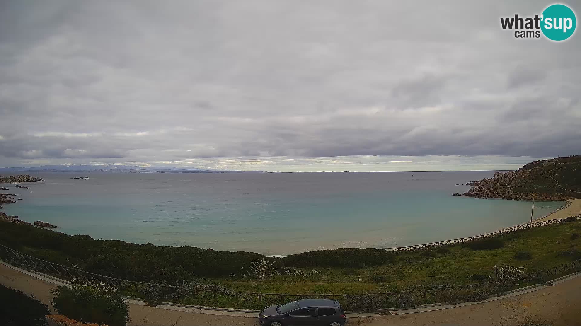 Spletna kamera plaža Rena Bianca – Santa Teresa Gallura – Sardinija