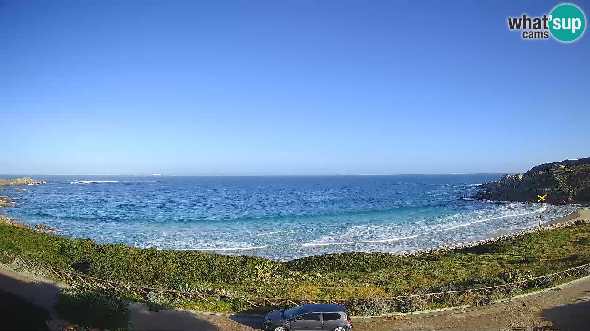 Cámara web playa Rena Bianca – Santa Teresa Gallura – Cerdeña