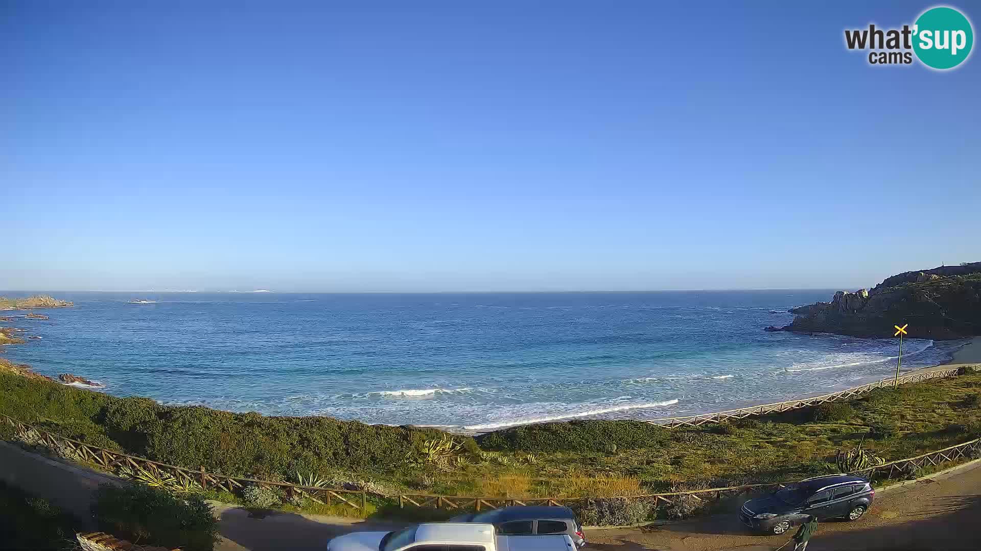 Webcam Spiaggia Rena Bianca – Santa Teresa Gallura – Sardegna