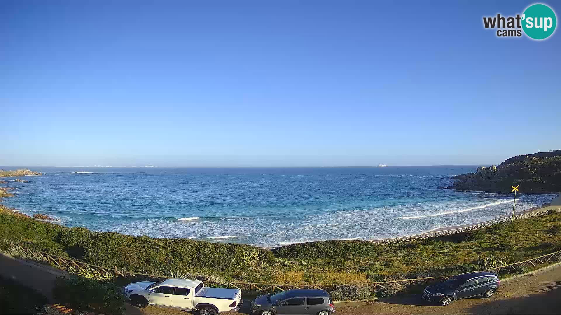 Webcam de la plage Rena Bianca – Santa Teresa Gallura – Sardaigne