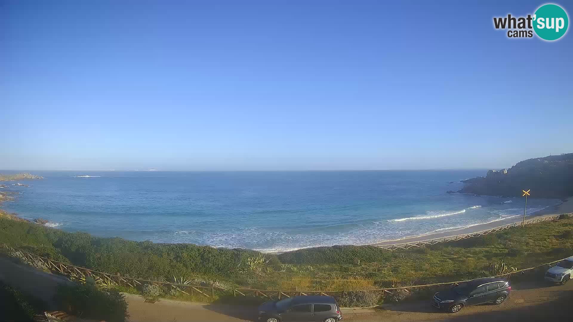 Webcam Rena Bianca beach – Spiaggia Rena Bianca – Santa Teresa Gallura – Sardinia