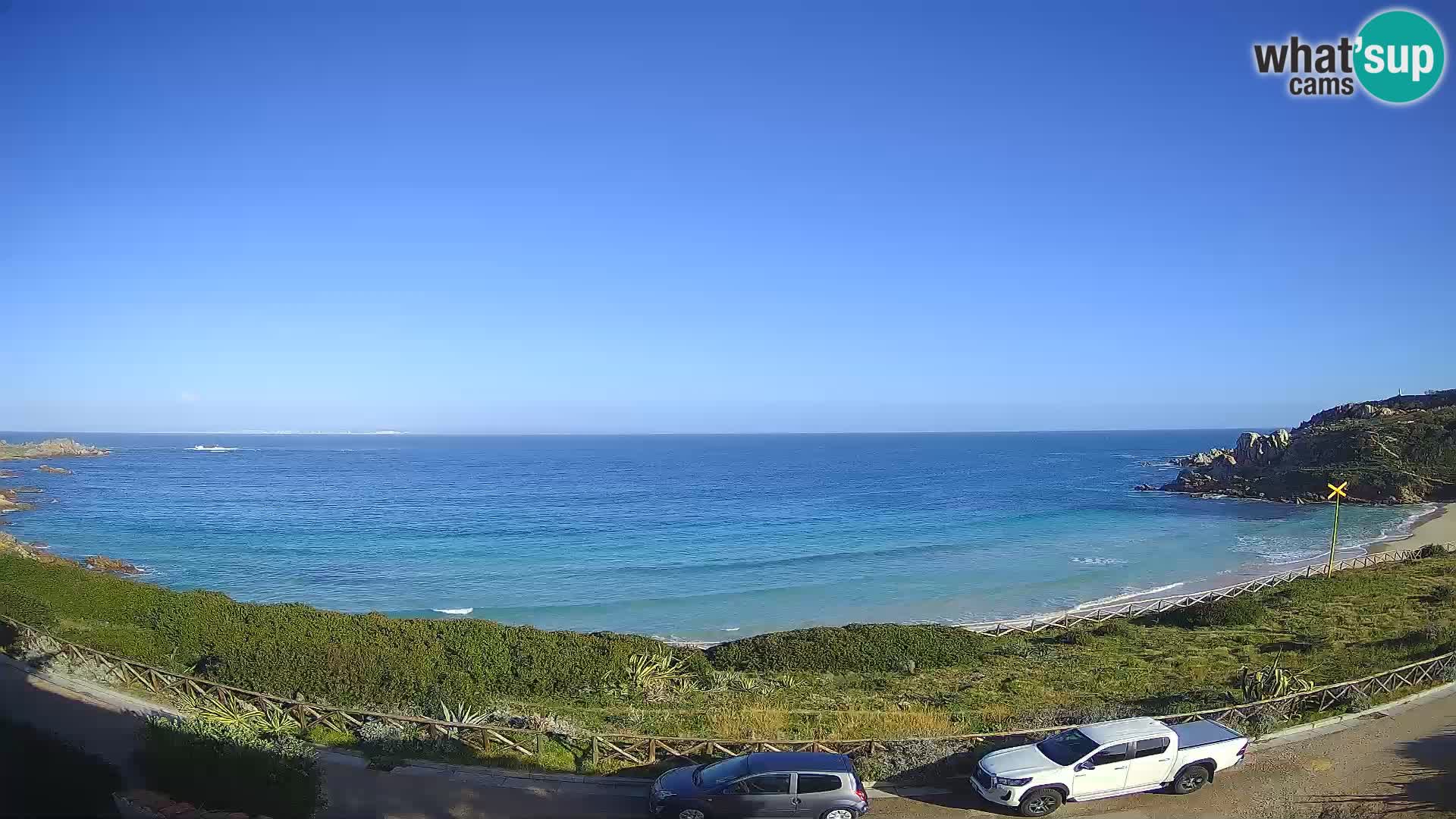 Webcam de la plage Rena Bianca – Santa Teresa Gallura – Sardaigne