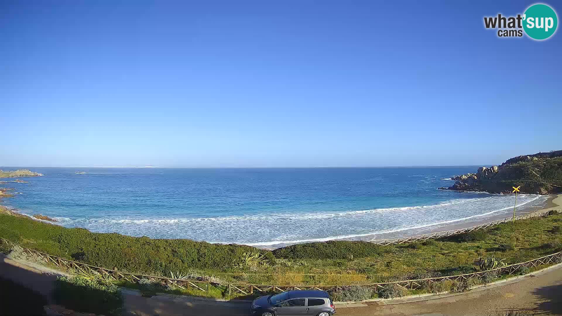 Webcam de la plage Rena Bianca – Santa Teresa Gallura – Sardaigne