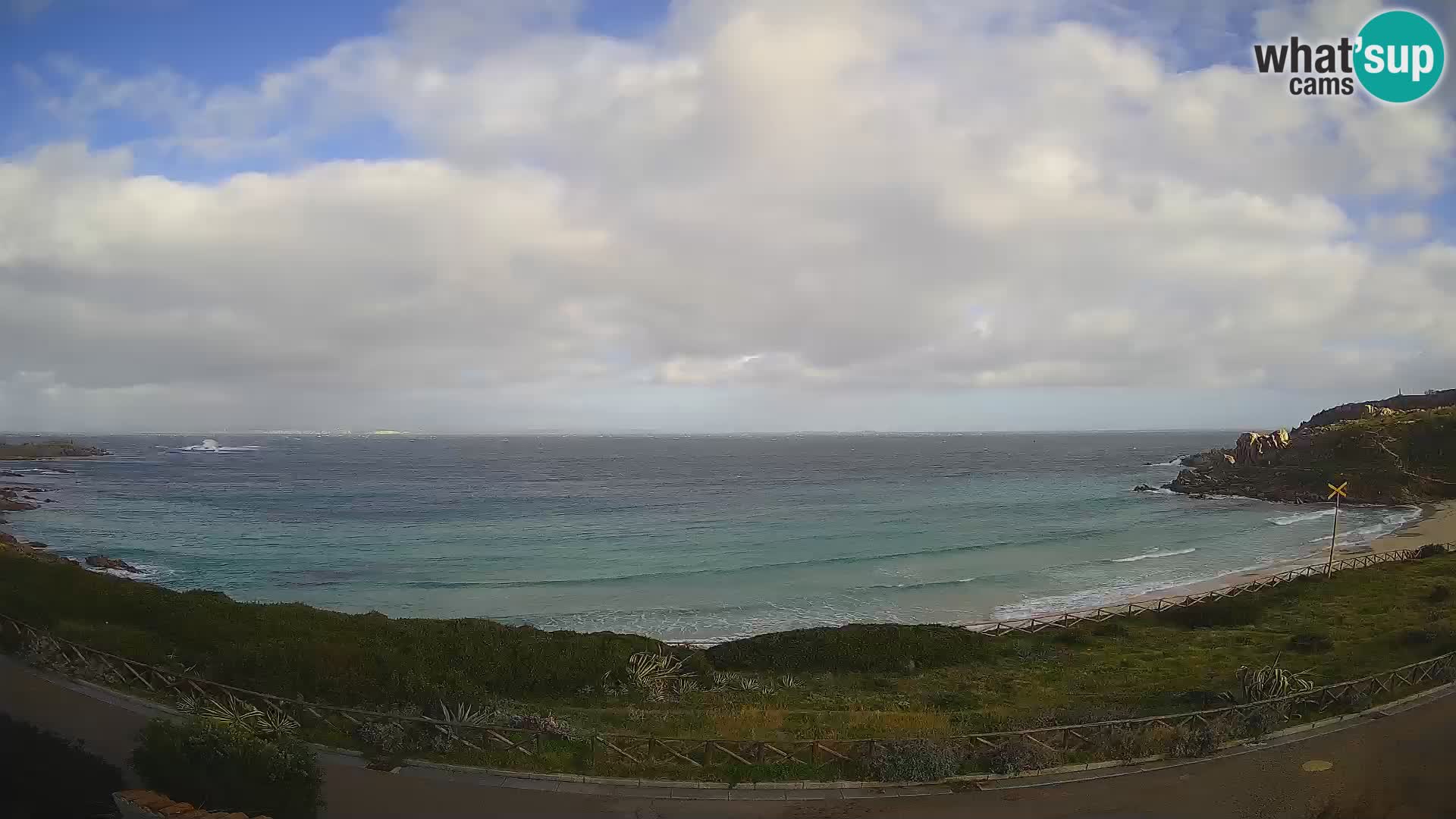 Webcam Rena Bianca beach – Spiaggia Rena Bianca – Santa Teresa Gallura – Sardinia