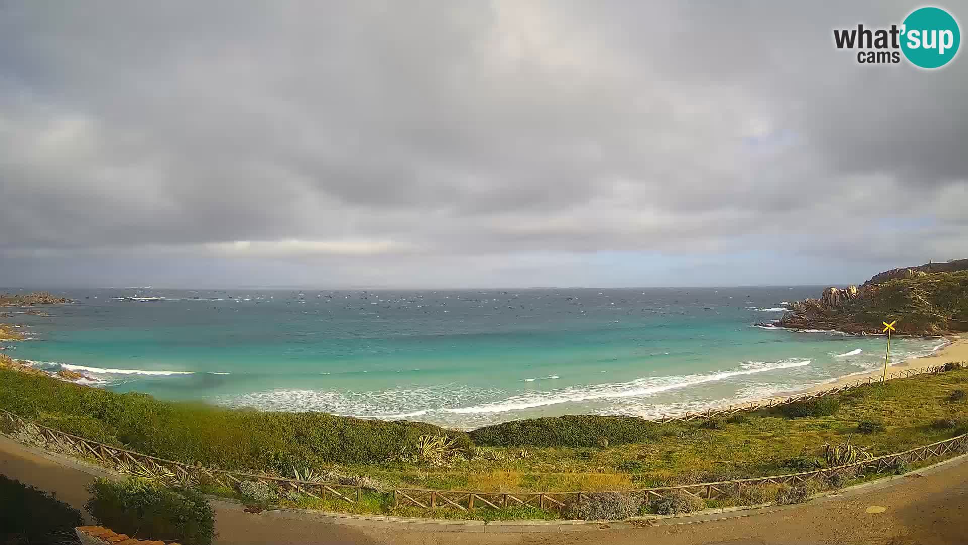 Web kamera plaže Rena Bianca – Santa Teresa Gallura – Sardinija