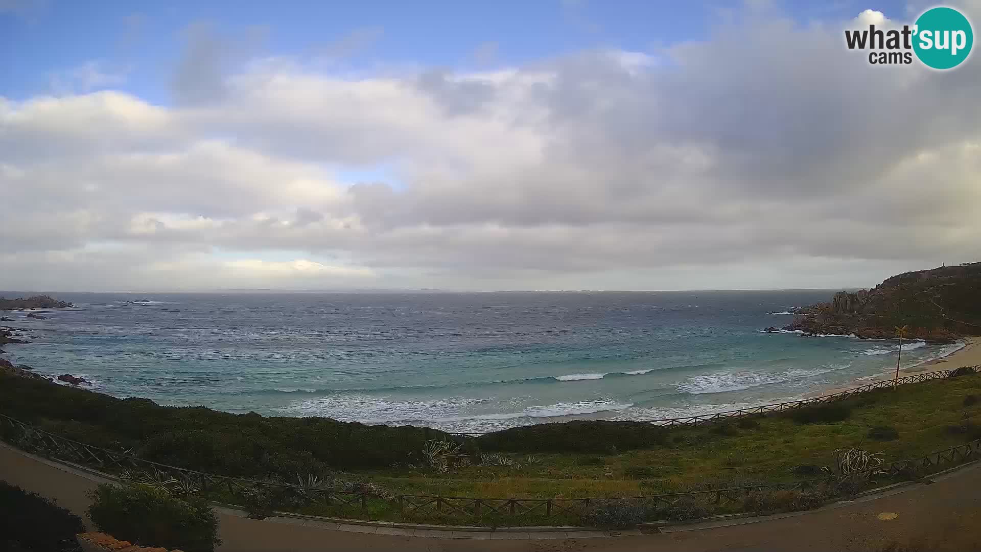 Webcam Rena Bianca beach – Spiaggia Rena Bianca – Santa Teresa Gallura – Sardinia