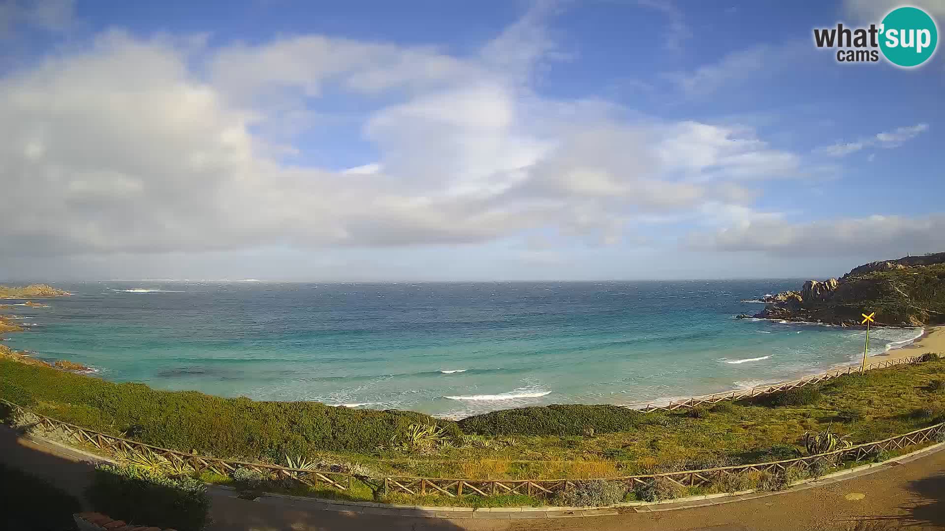 Cámara web playa Rena Bianca – Santa Teresa Gallura – Cerdeña