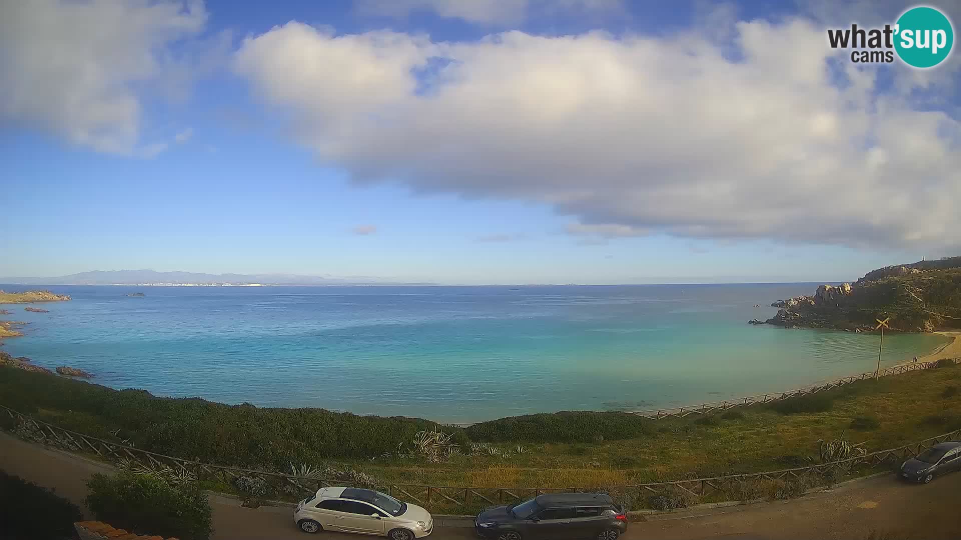 Webcam Rena Bianca beach – Spiaggia Rena Bianca – Santa Teresa Gallura – Sardinia