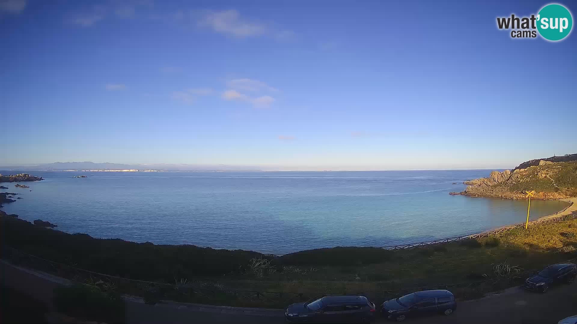 Webcam Rena Bianca beach – Spiaggia Rena Bianca – Santa Teresa Gallura – Sardinia