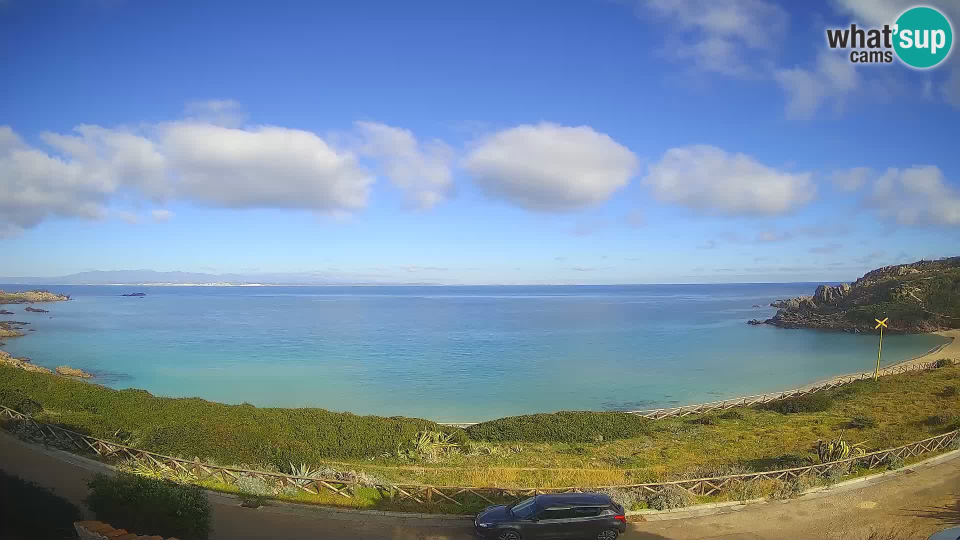 Webcam de la plage Rena Bianca – Santa Teresa Gallura – Sardaigne