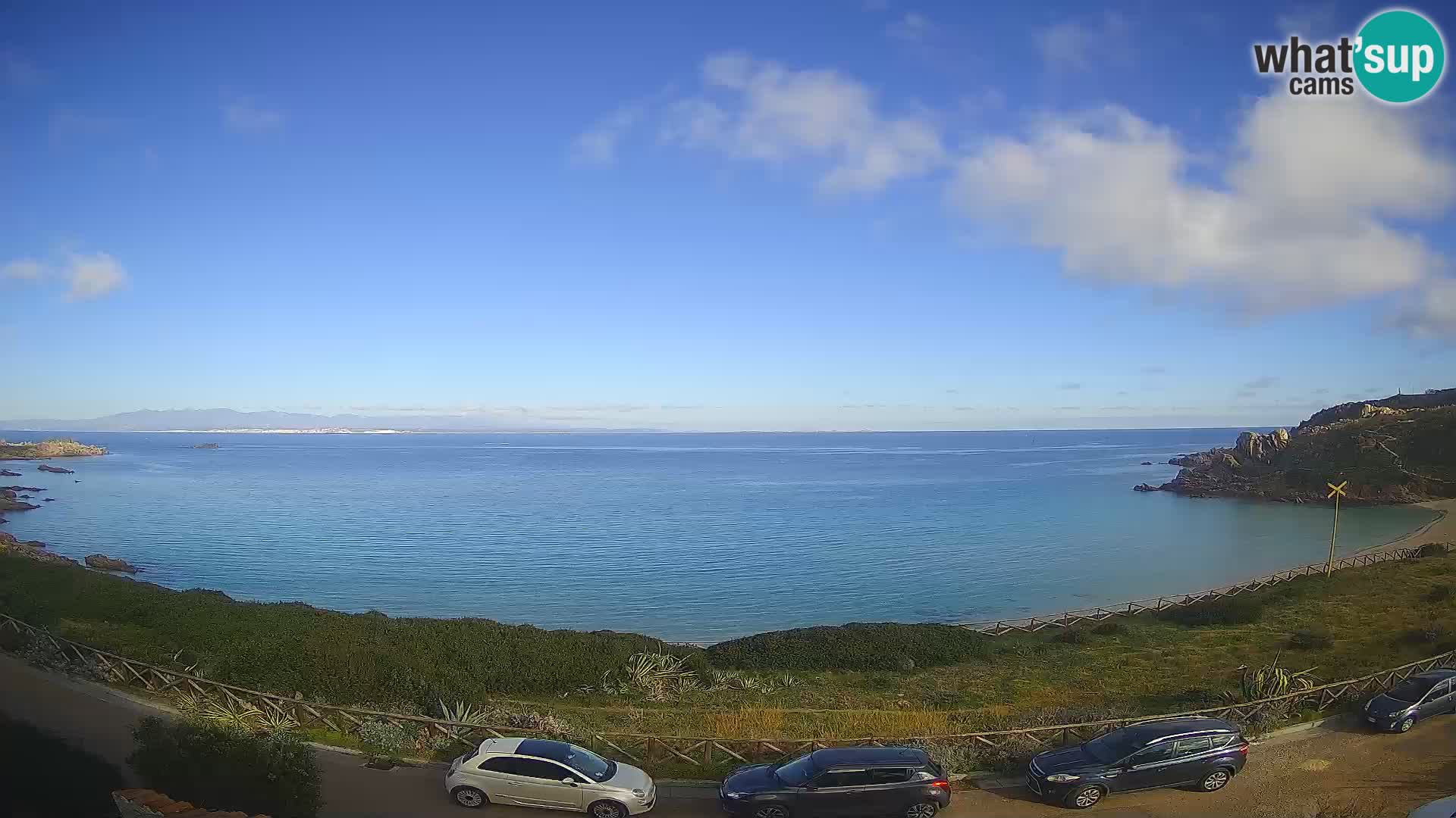 Webcam Rena Bianca beach – Spiaggia Rena Bianca – Santa Teresa Gallura – Sardinia