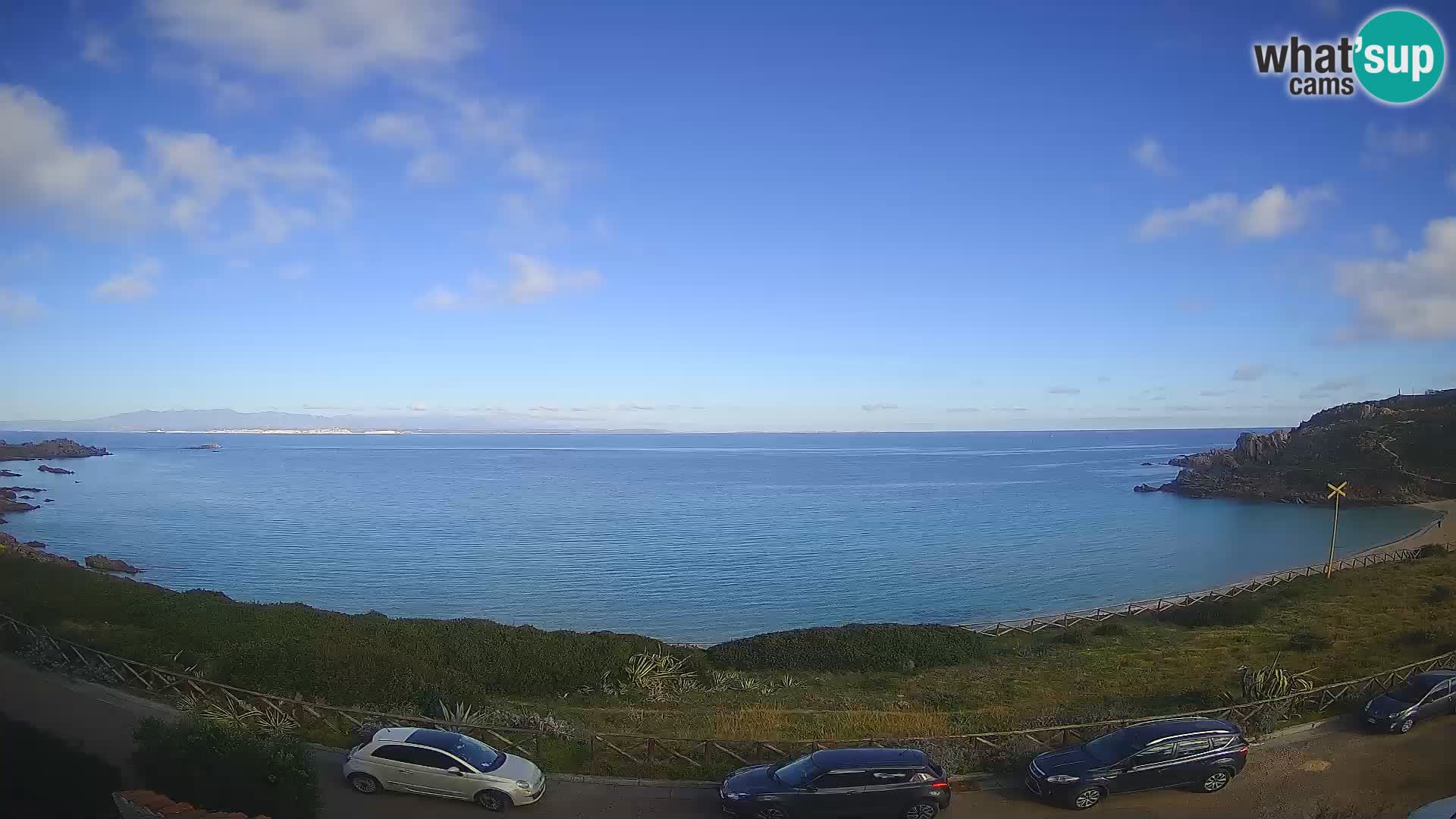 Webcam de la plage Rena Bianca – Santa Teresa Gallura – Sardaigne