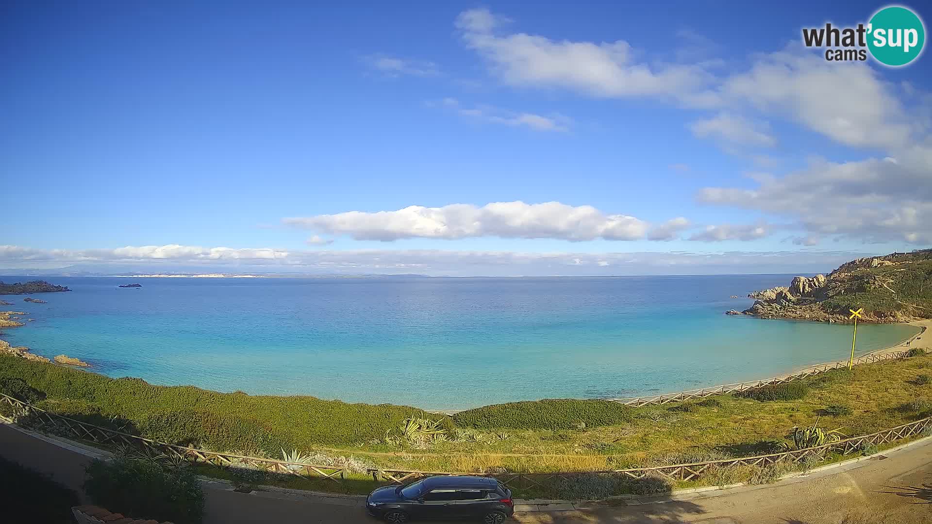 Webcam de la plage Rena Bianca – Santa Teresa Gallura – Sardaigne