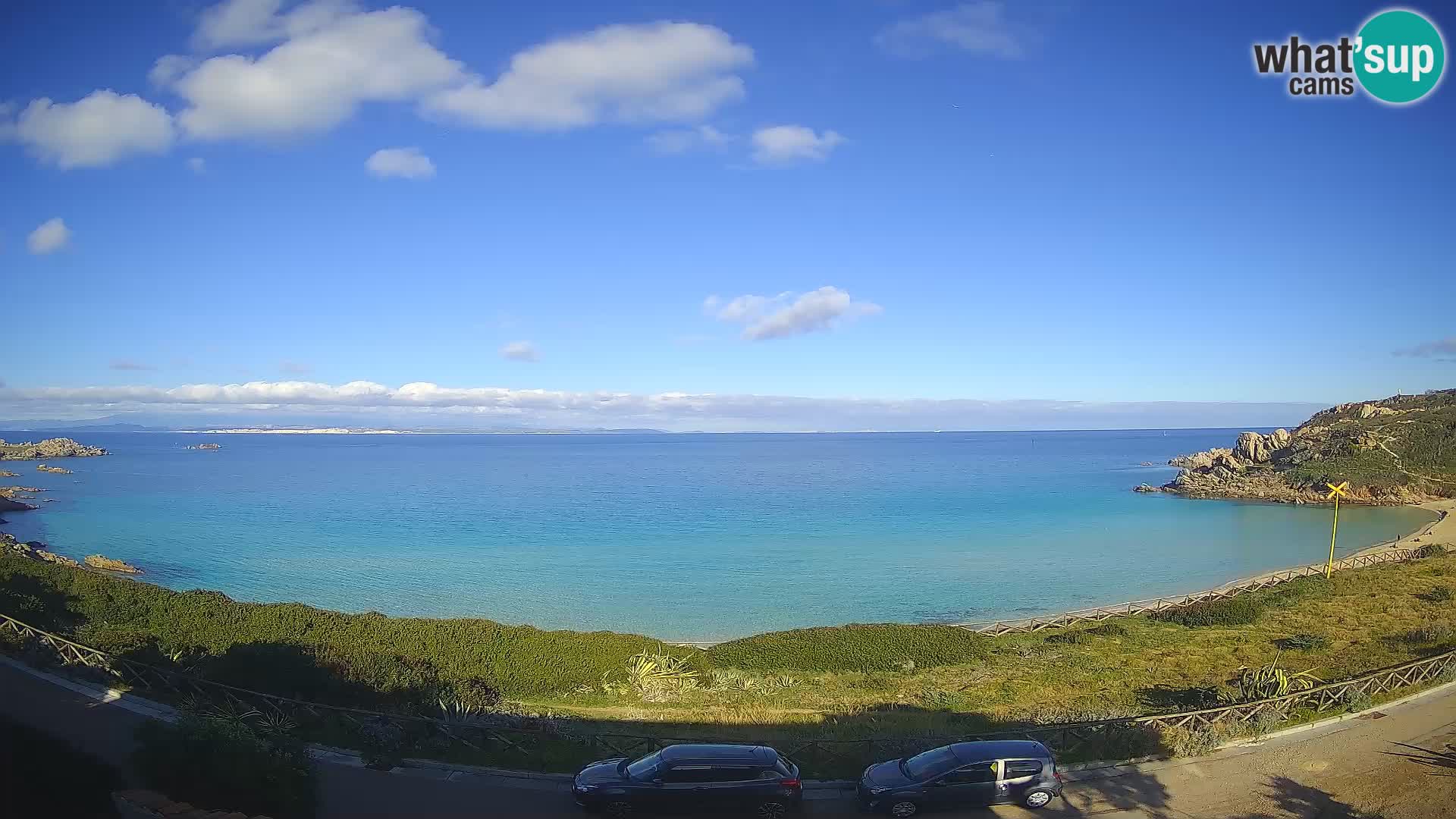 Webcam de la plage Rena Bianca – Santa Teresa Gallura – Sardaigne