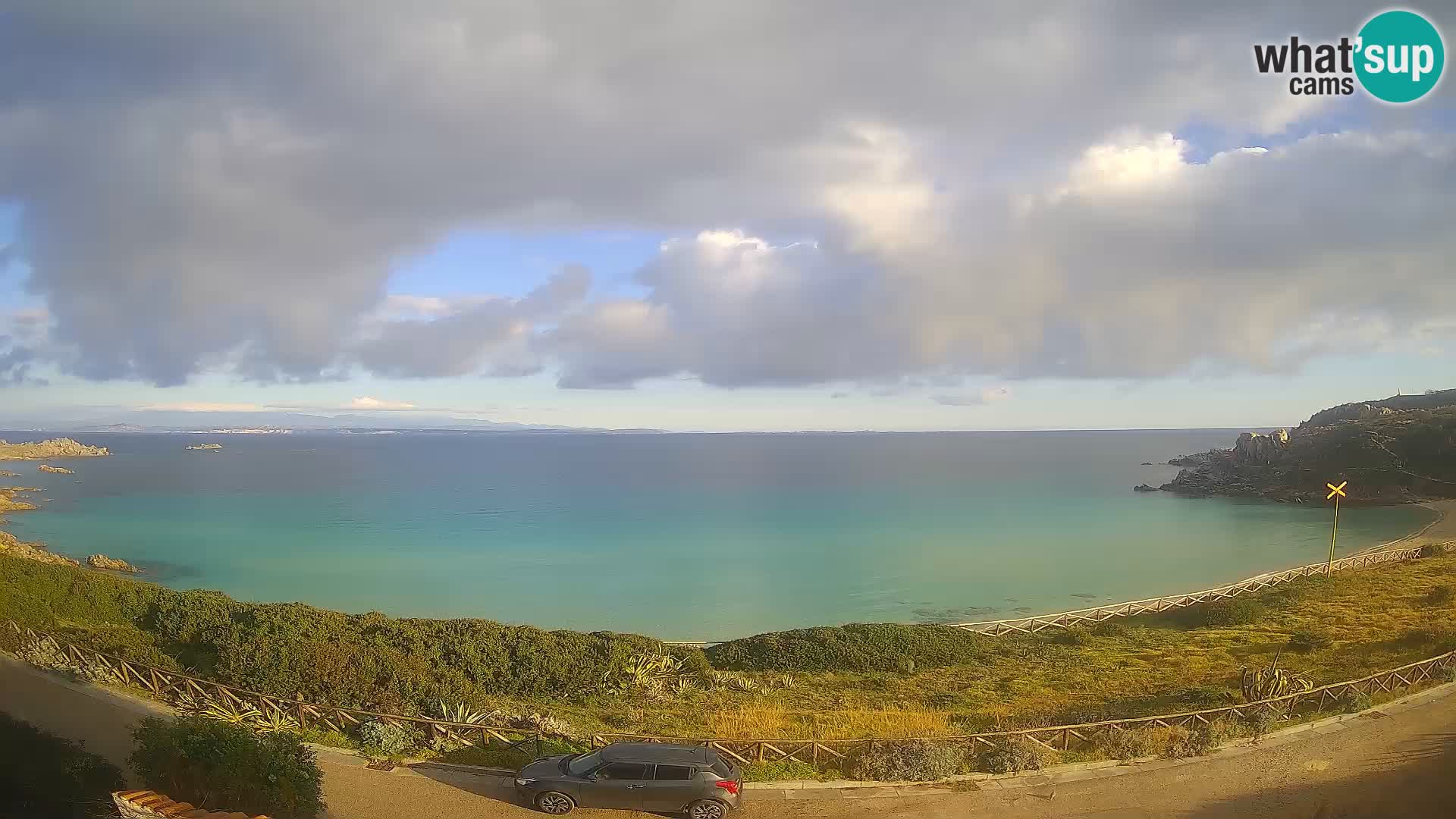 Webcam Rena Bianca beach – Spiaggia Rena Bianca – Santa Teresa Gallura – Sardinia