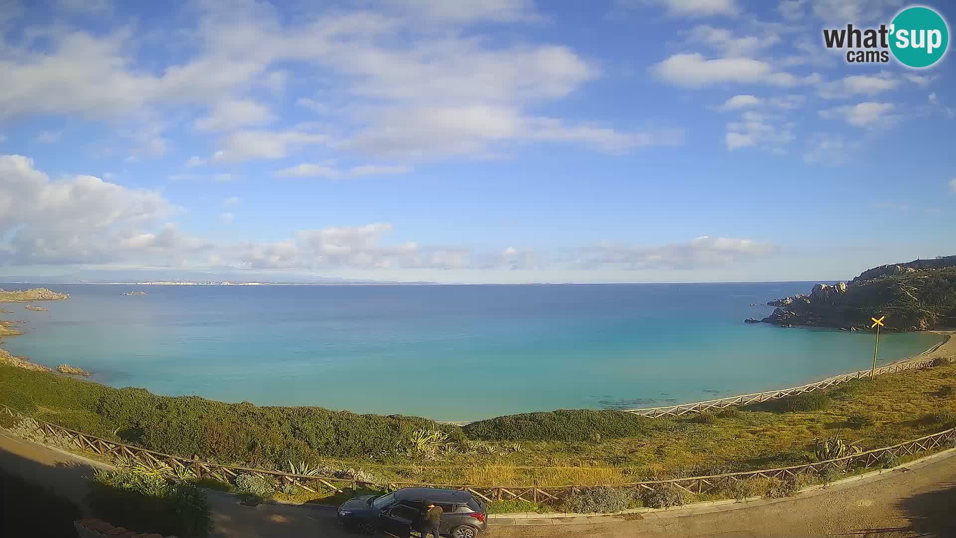 Webcam Rena Bianca beach – Spiaggia Rena Bianca – Santa Teresa Gallura – Sardinia