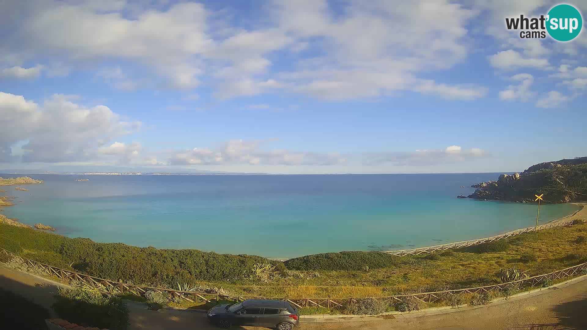 Webcam Rena Bianca beach – Spiaggia Rena Bianca – Santa Teresa Gallura – Sardinia