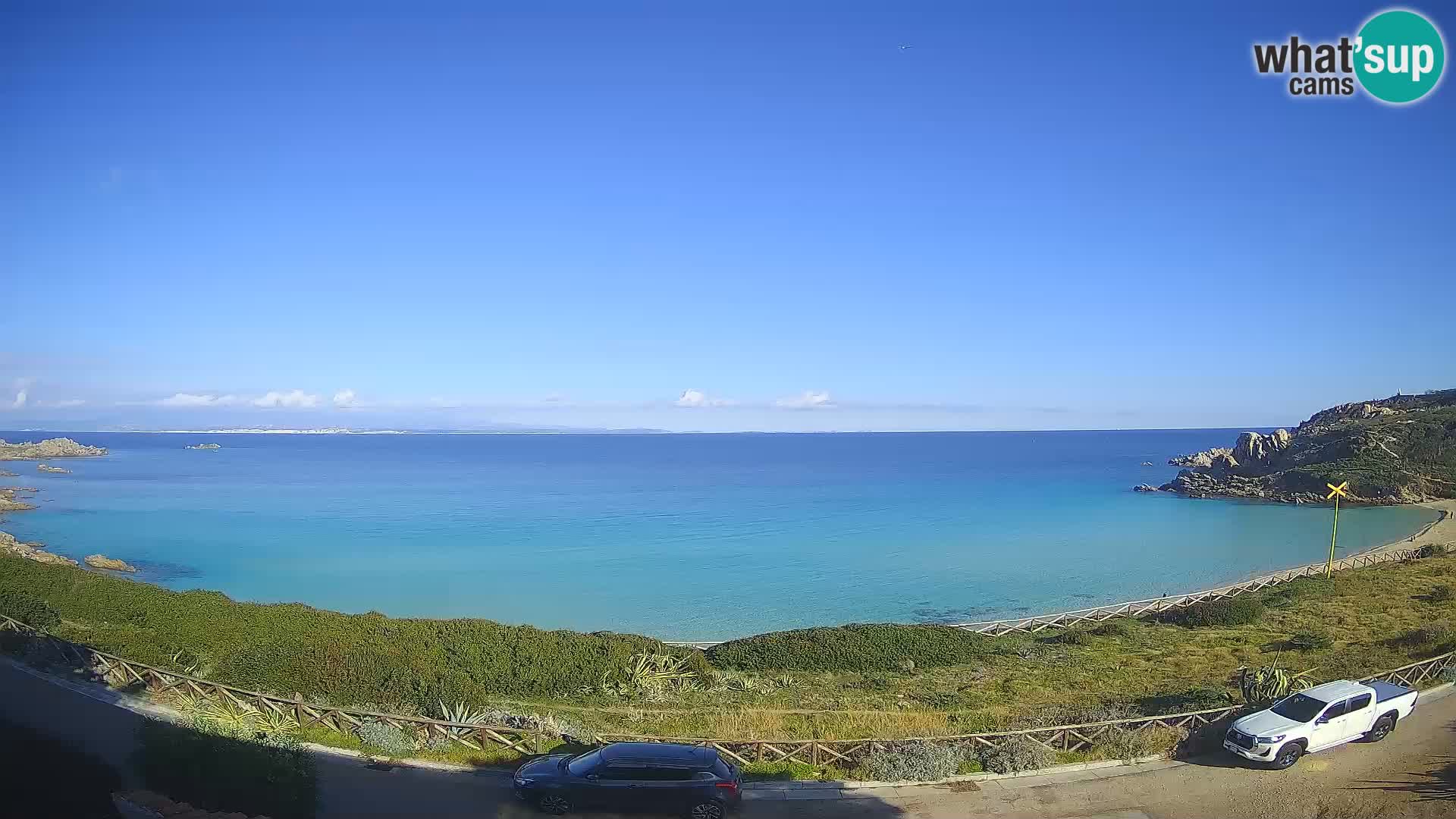 Webcam Spiaggia Rena Bianca – Santa Teresa Gallura – Sardegna