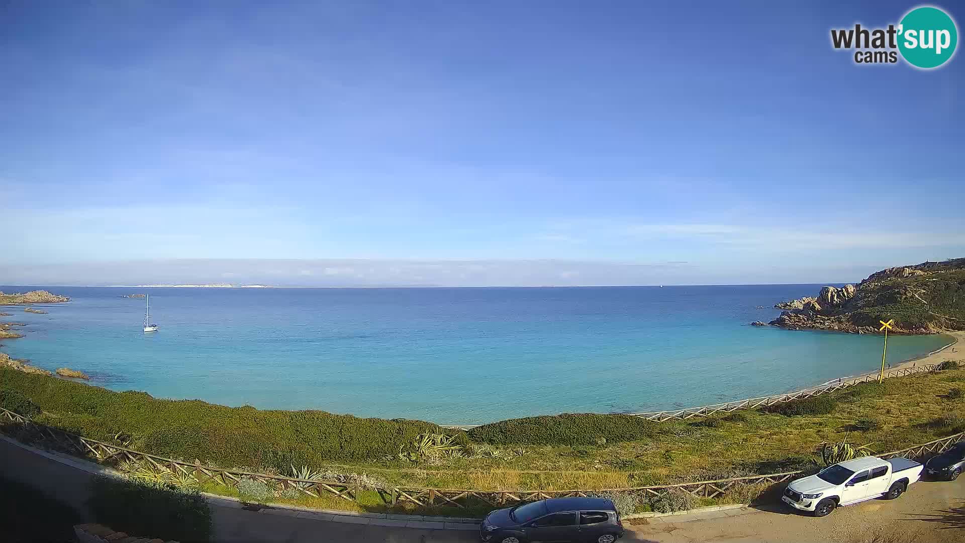 Webcam Spiaggia Rena Bianca – Santa Teresa Gallura – Sardegna