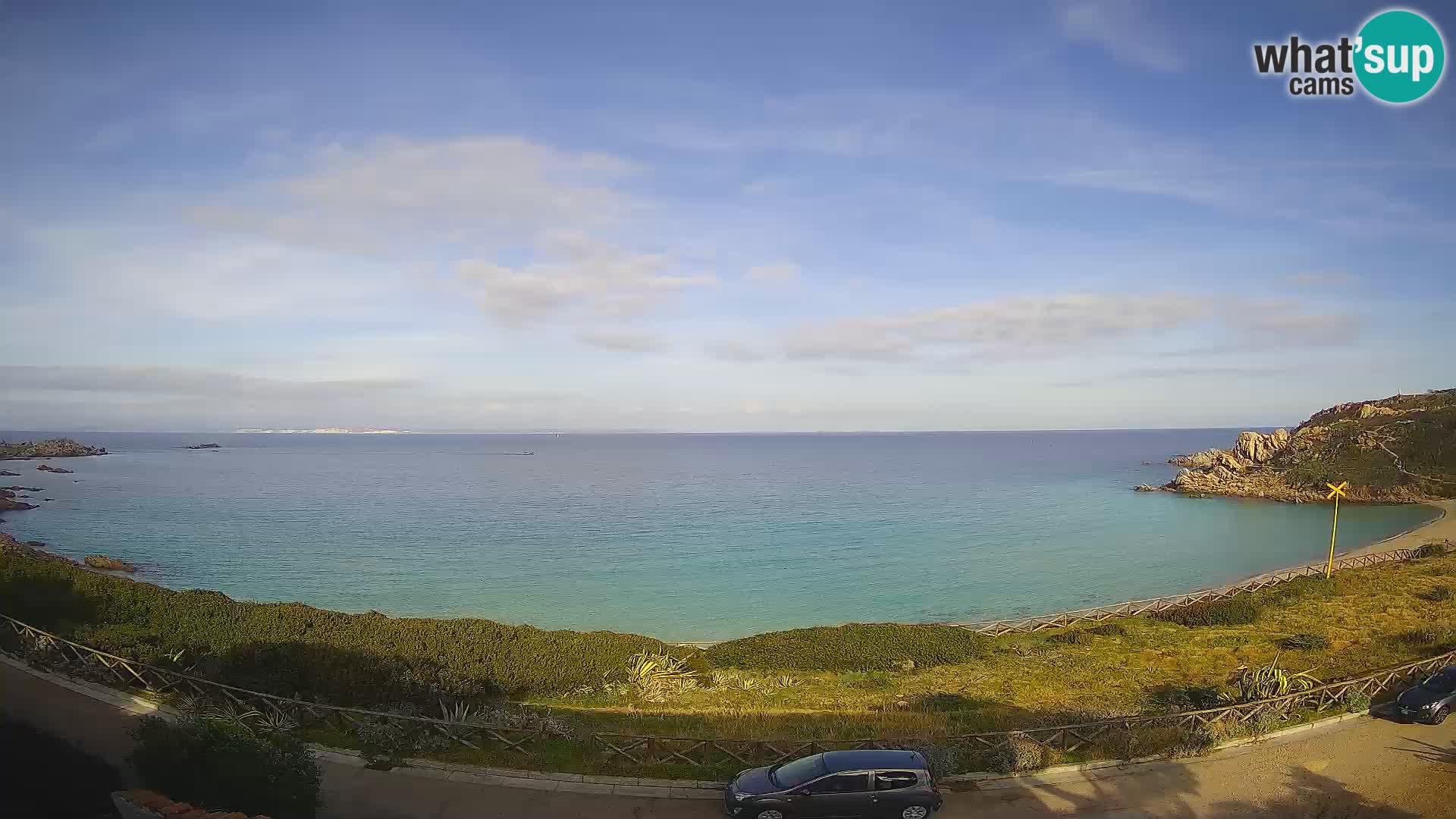 Webcam de la plage Rena Bianca – Santa Teresa Gallura – Sardaigne