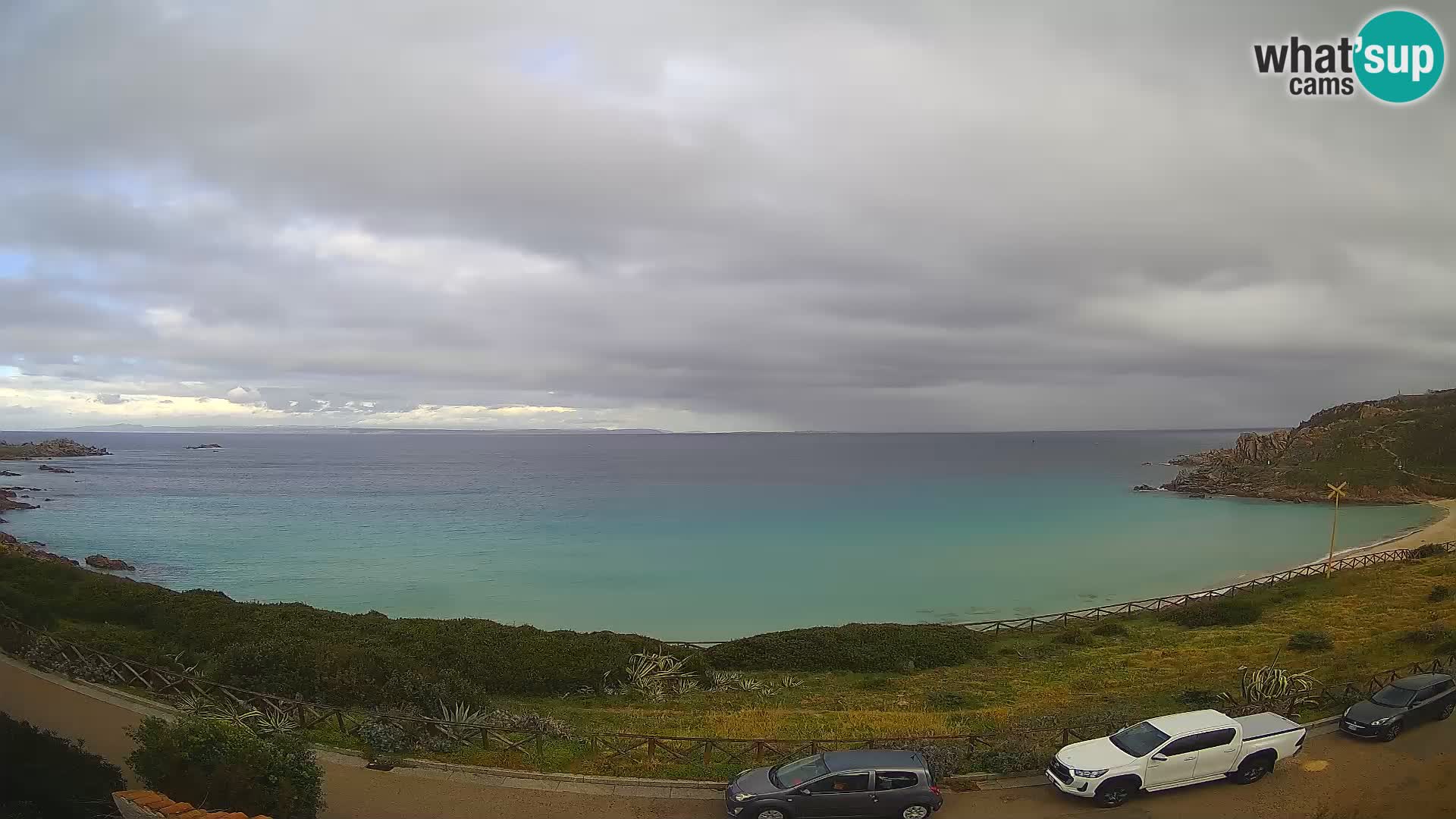 Spletna kamera plaža Rena Bianca – Santa Teresa Gallura – Sardinija