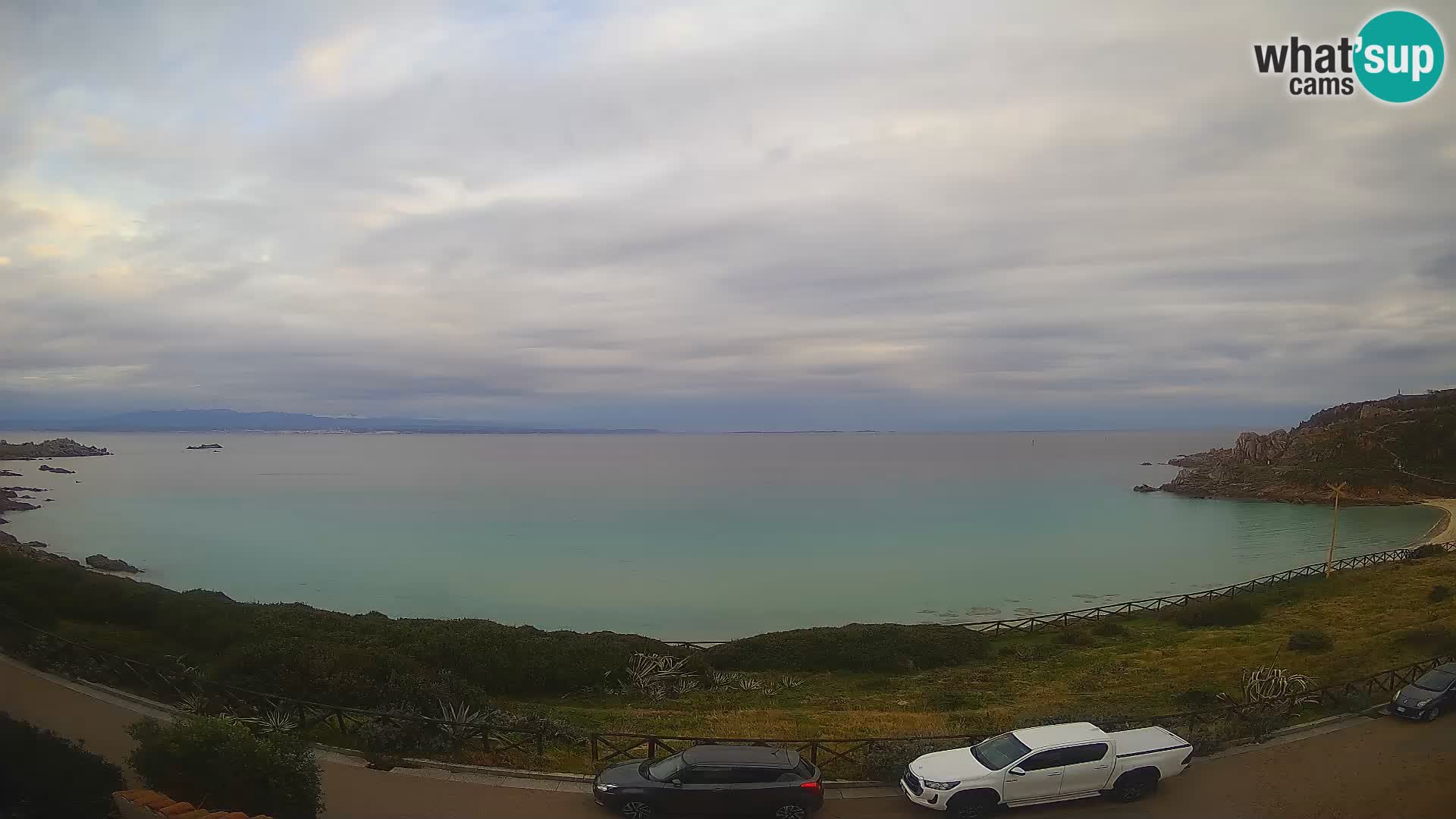 Spletna kamera plaža Rena Bianca – Santa Teresa Gallura – Sardinija