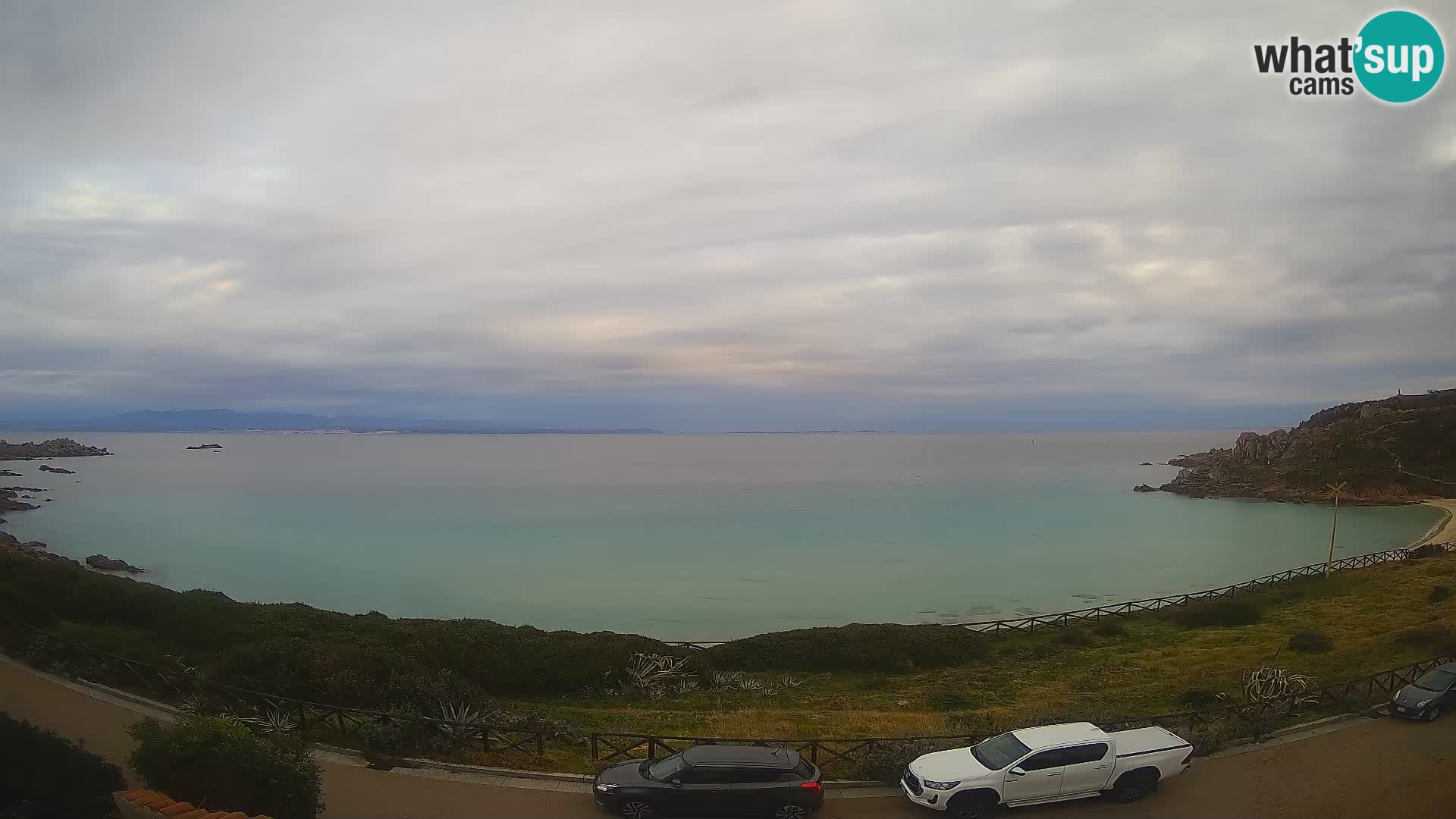 Spletna kamera plaža Rena Bianca – Santa Teresa Gallura – Sardinija