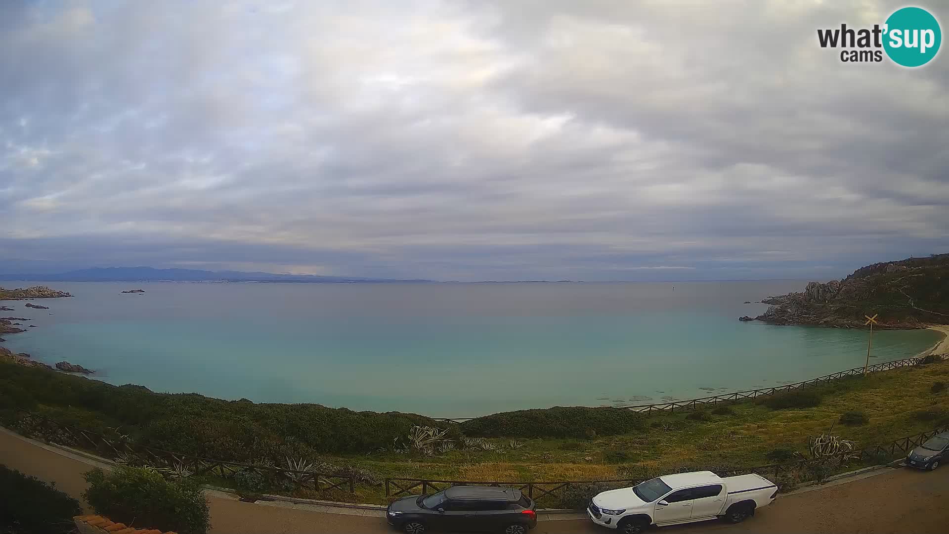 Spletna kamera plaža Rena Bianca – Santa Teresa Gallura – Sardinija