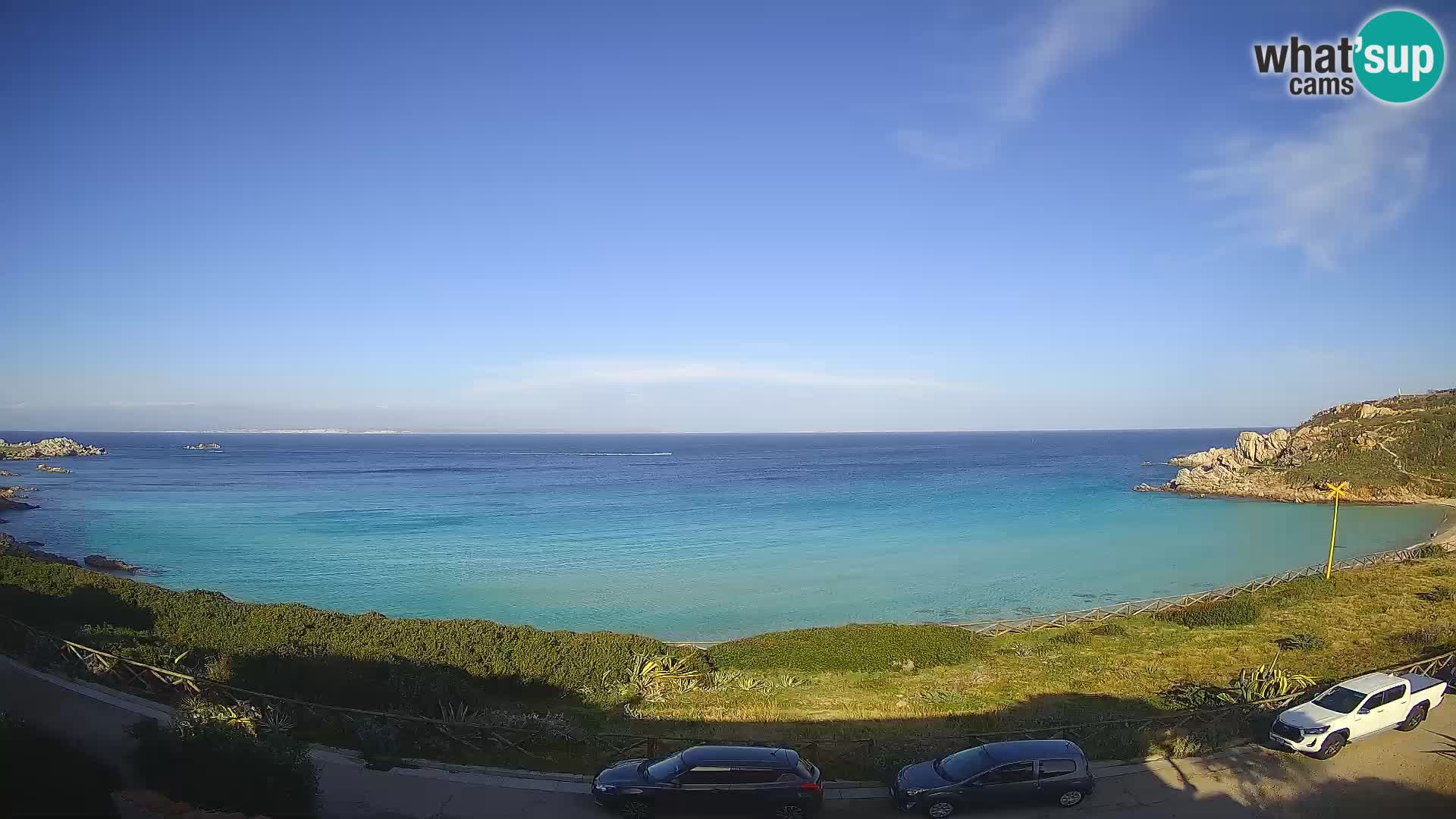 Webcam Rena Bianca Strand – Santa Teresa Gallura – Sardinien