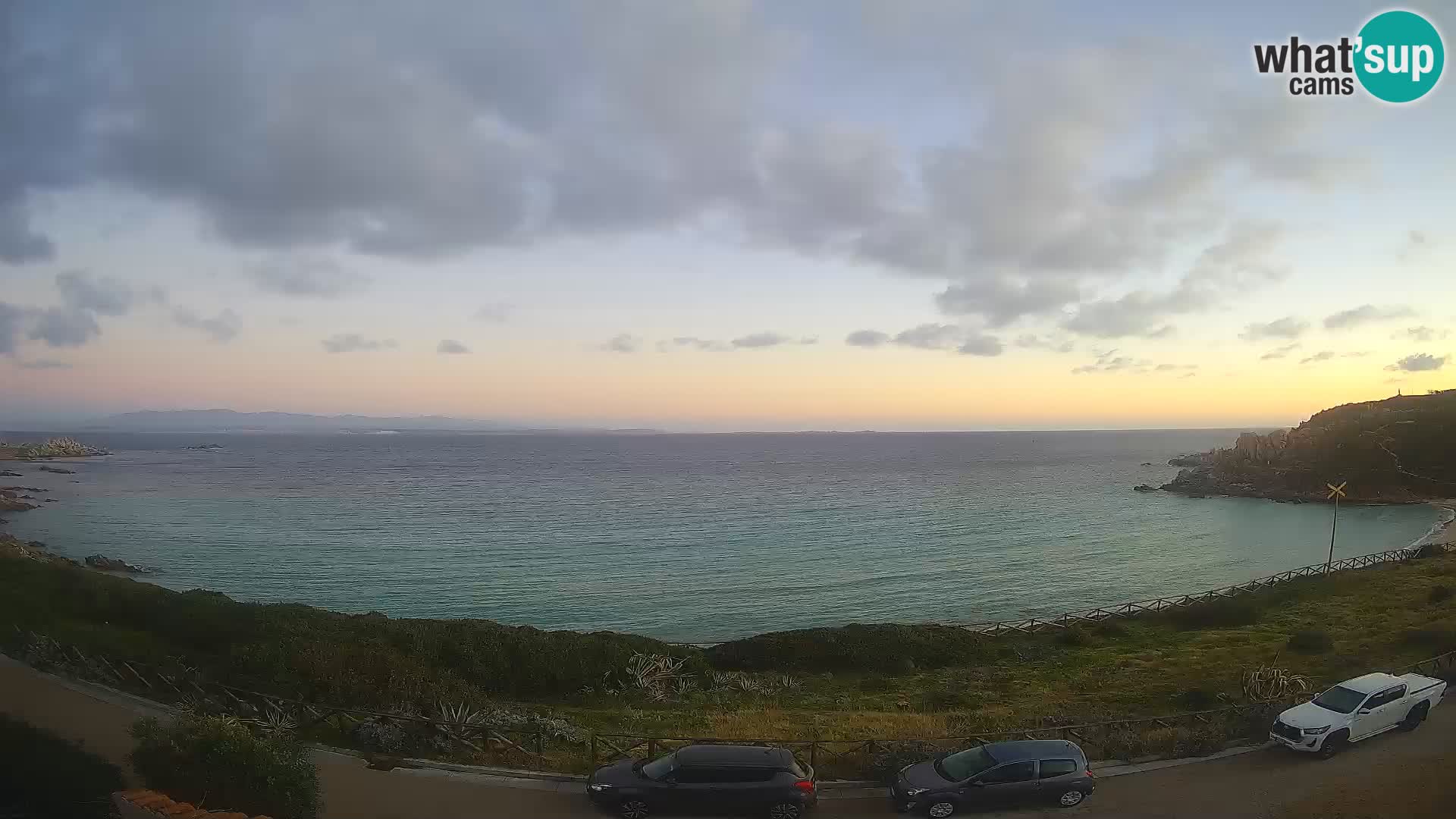 Webcam Rena Bianca beach – Spiaggia Rena Bianca – Santa Teresa Gallura – Sardinia