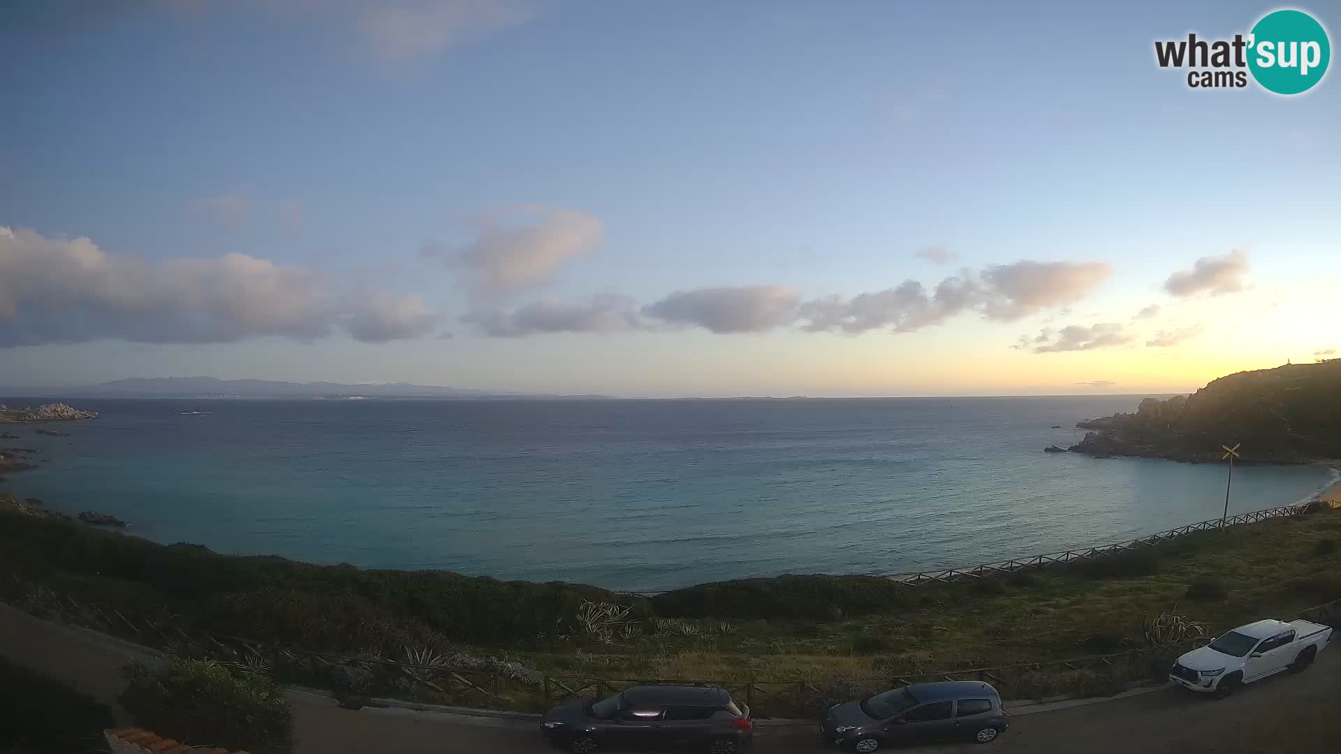 Web kamera plaže Rena Bianca – Santa Teresa Gallura – Sardinija