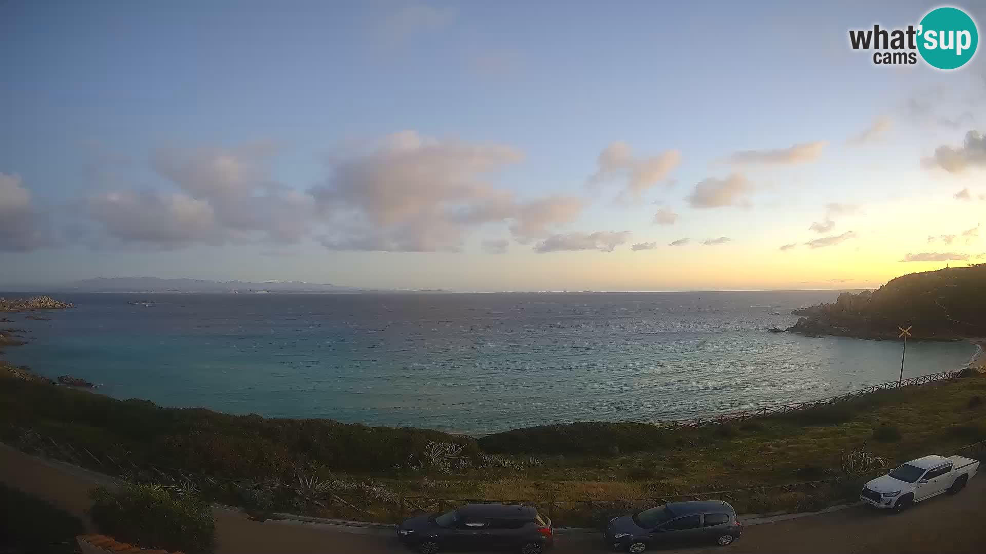 Spletna kamera plaža Rena Bianca – Santa Teresa Gallura – Sardinija