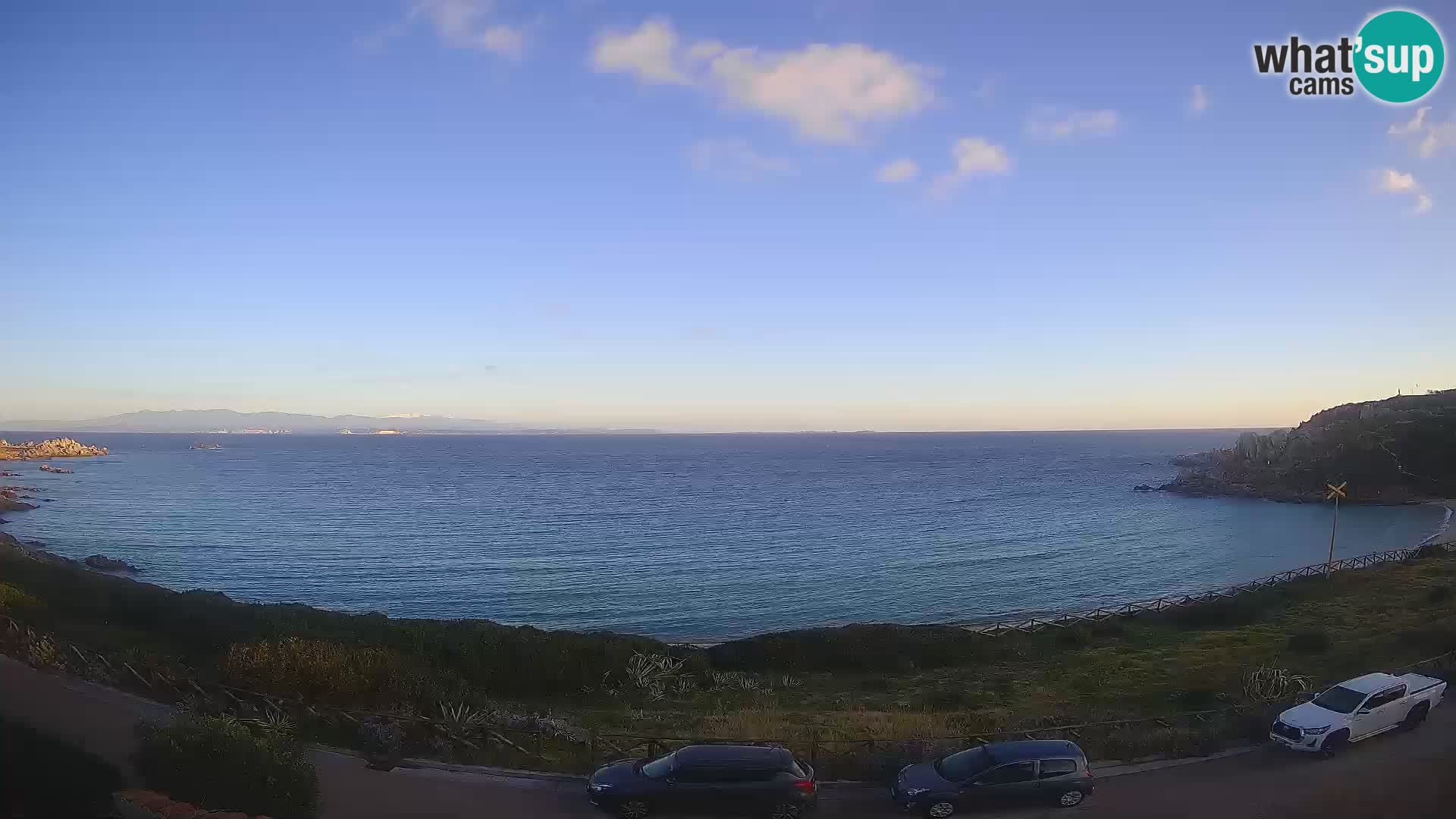 Webcam Rena Bianca beach – Spiaggia Rena Bianca – Santa Teresa Gallura – Sardinia