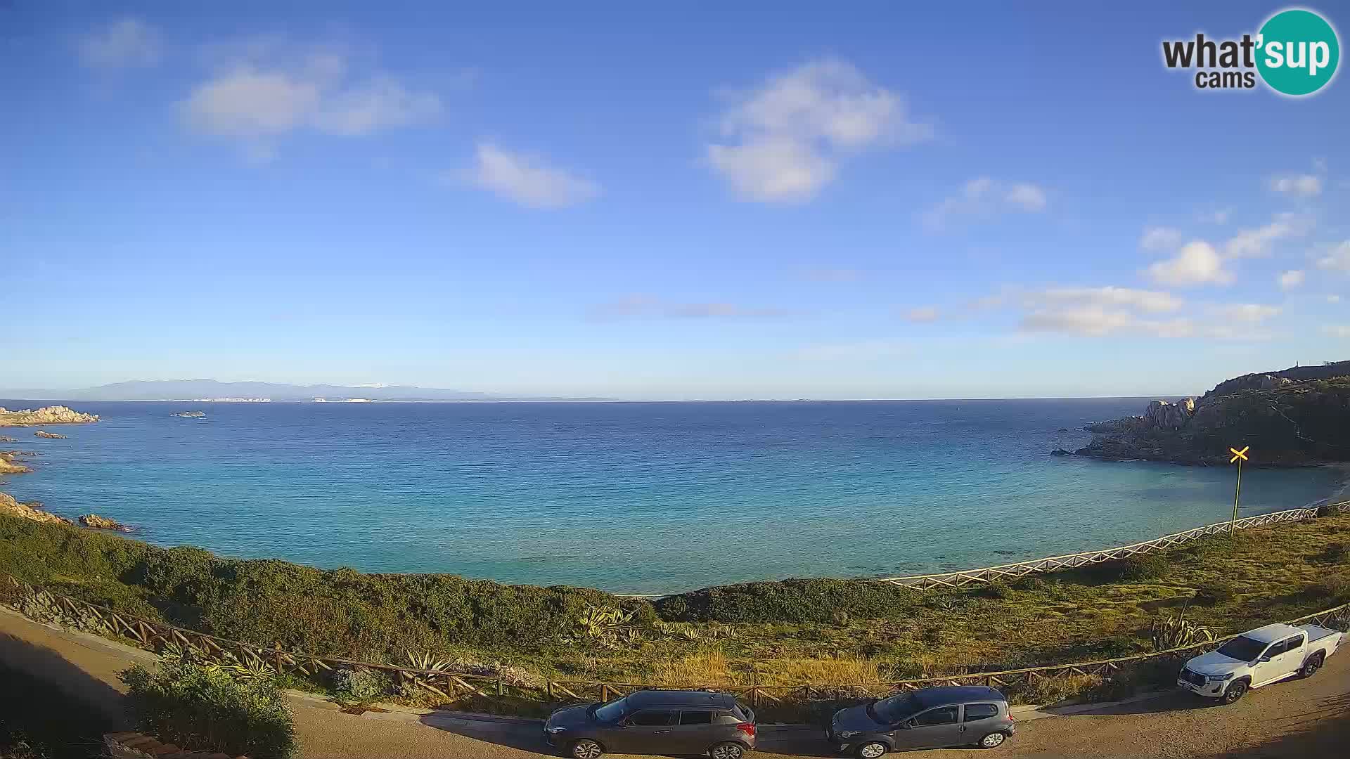 Web kamera plaže Rena Bianca – Santa Teresa Gallura – Sardinija