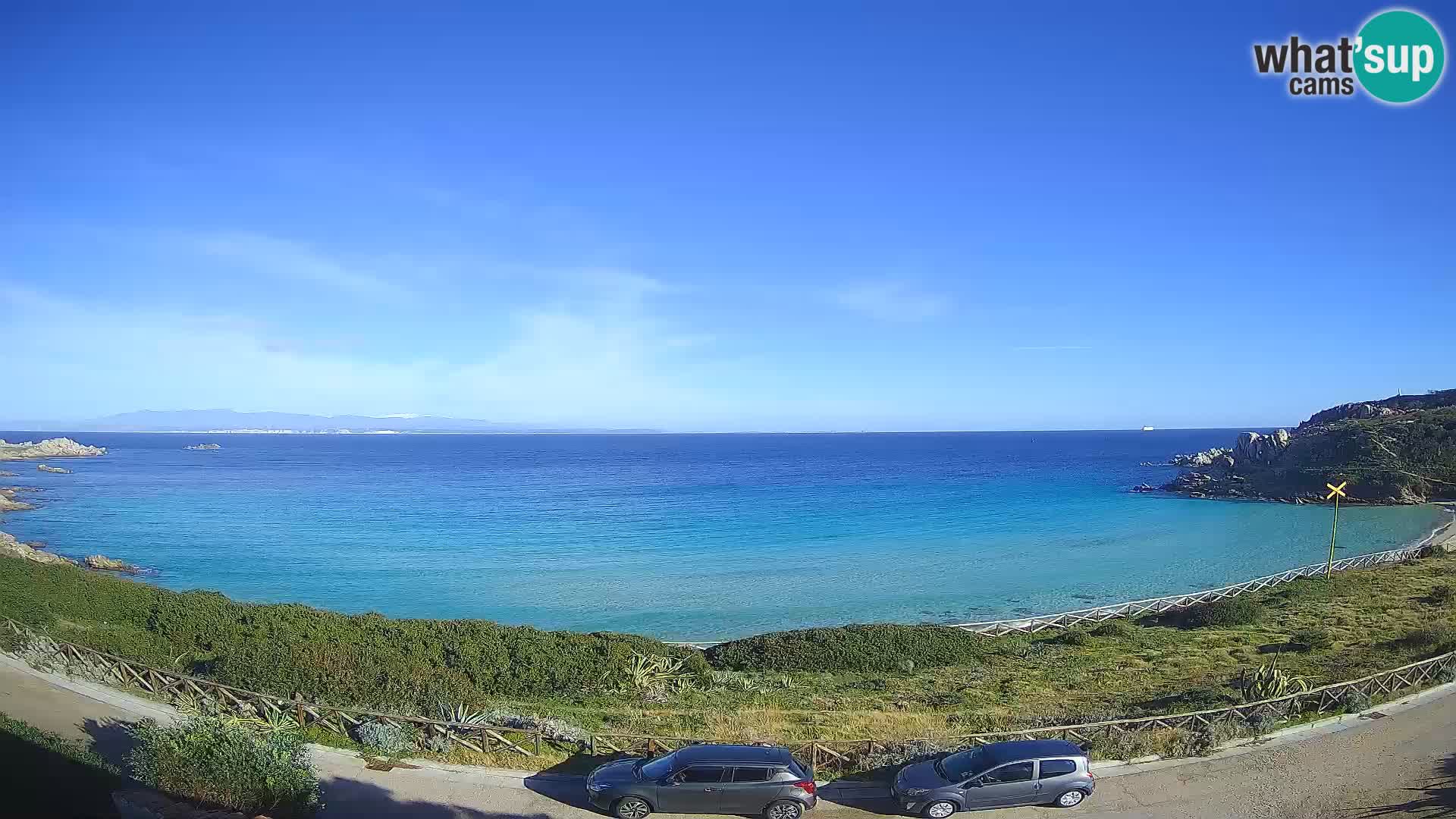 Webcam de la plage Rena Bianca – Santa Teresa Gallura – Sardaigne