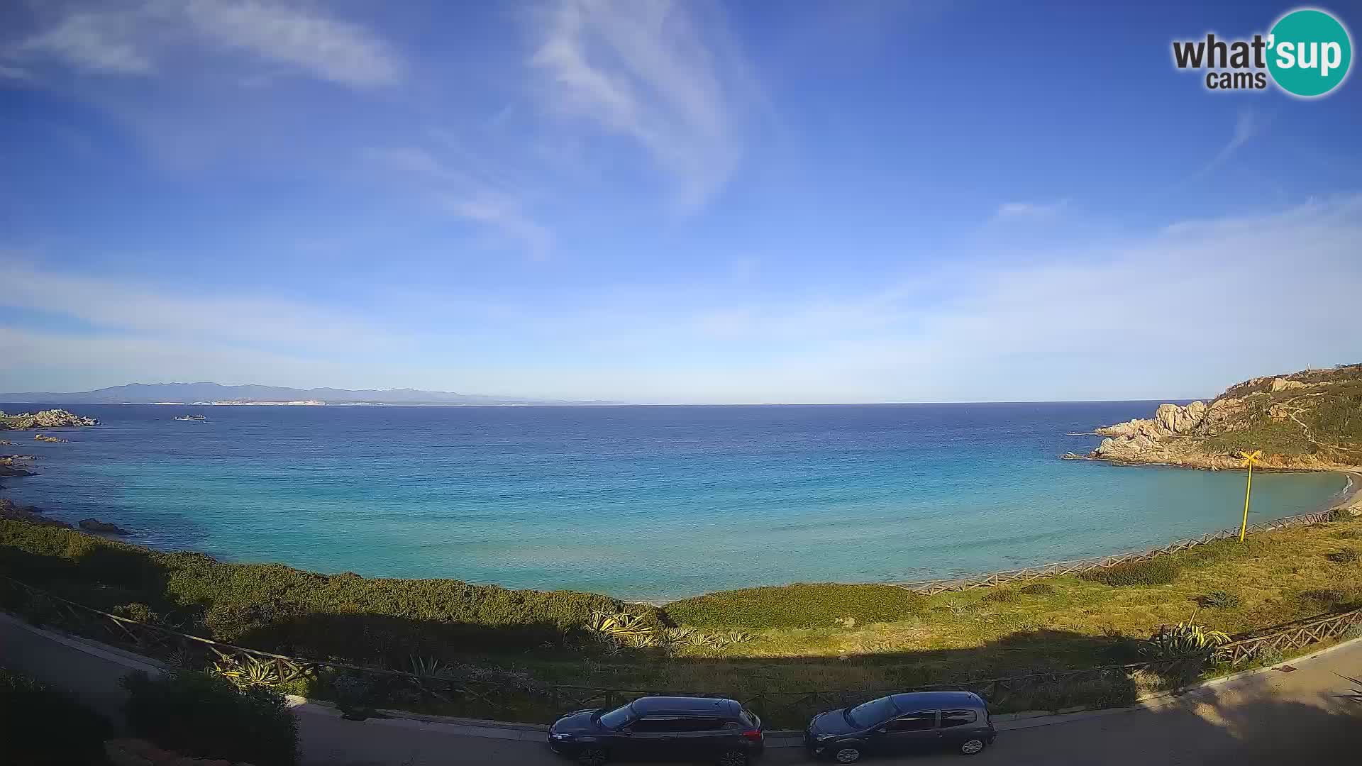 Webcam de la plage Rena Bianca – Santa Teresa Gallura – Sardaigne