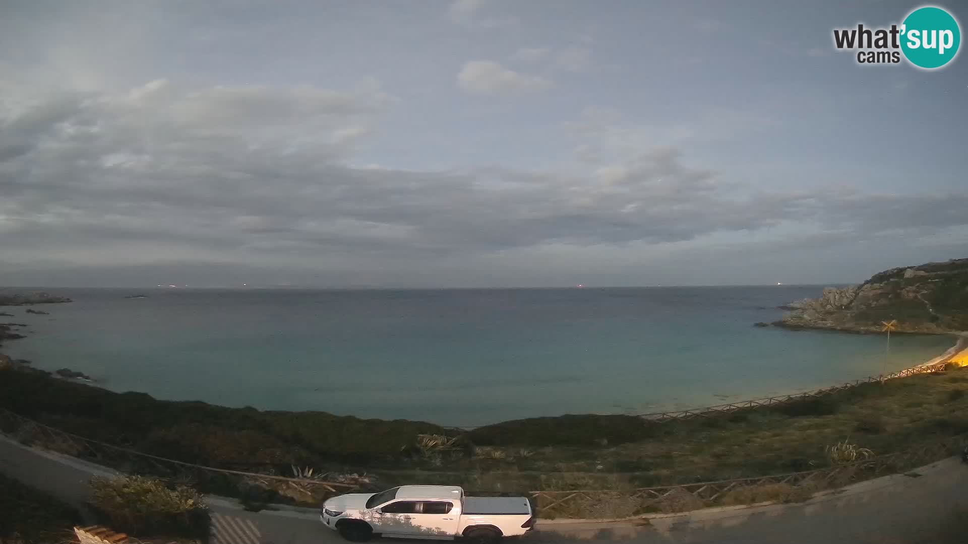 Spletna kamera plaža Rena Bianca – Santa Teresa Gallura – Sardinija