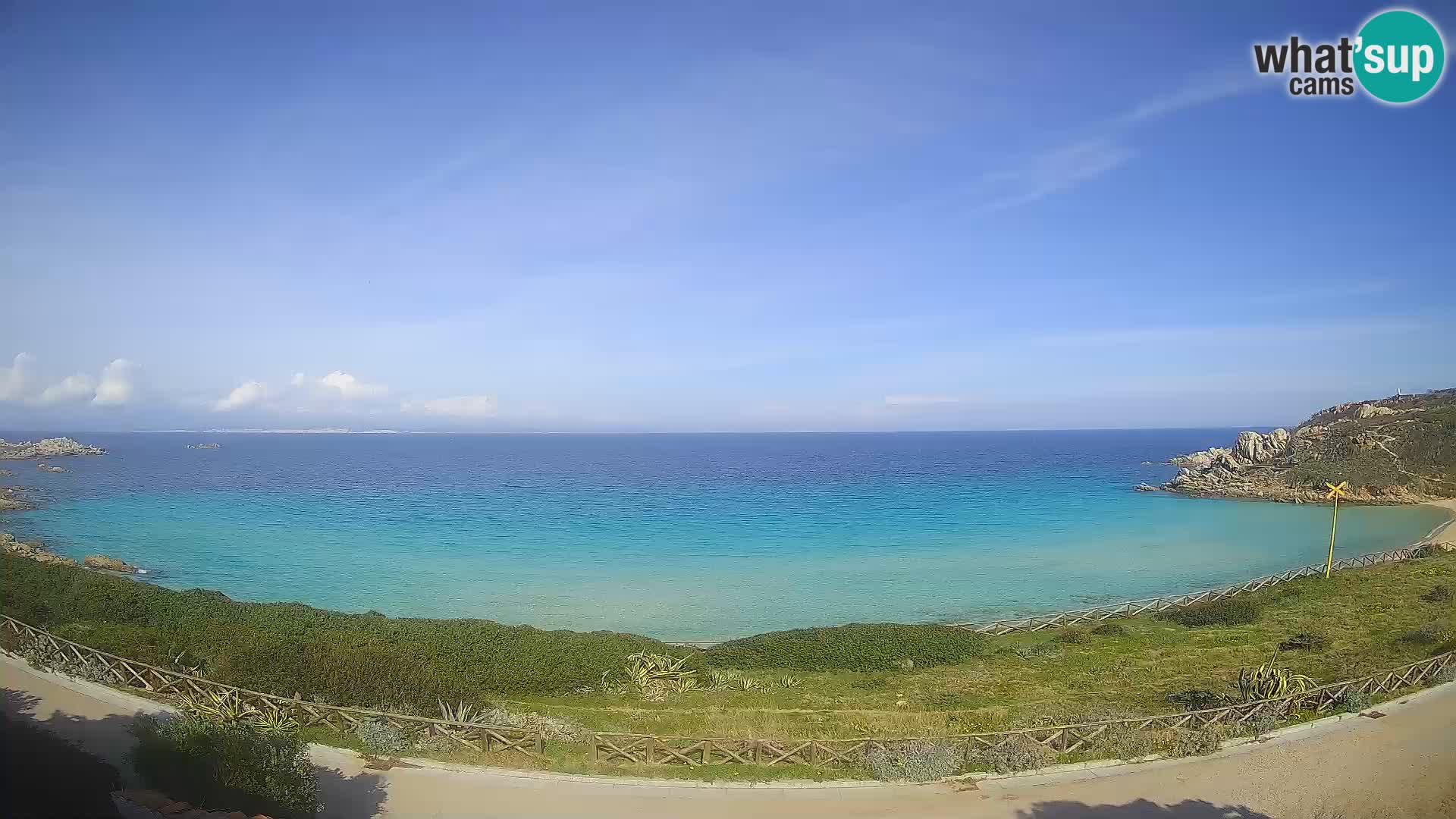 Cámara web playa Rena Bianca – Santa Teresa Gallura – Cerdeña