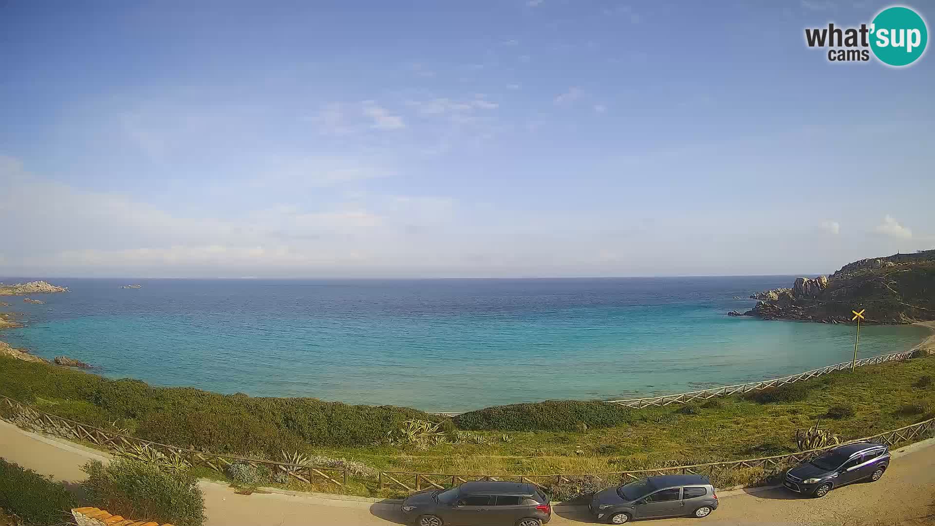 Web kamera plaže Rena Bianca – Santa Teresa Gallura – Sardinija