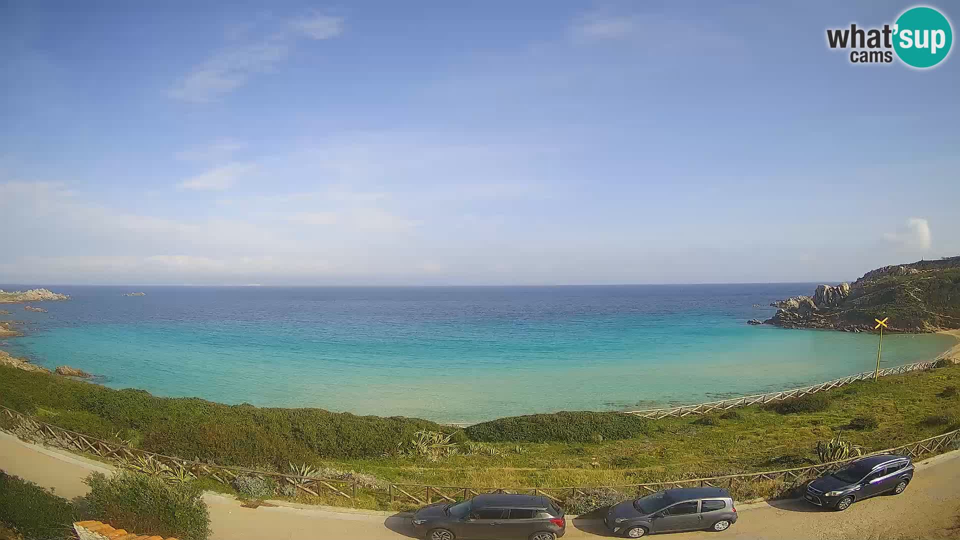 Webcam Spiaggia Rena Bianca – Santa Teresa Gallura – Sardegna