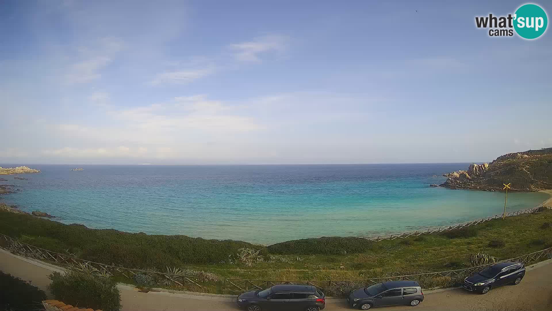 Web kamera plaže Rena Bianca – Santa Teresa Gallura – Sardinija