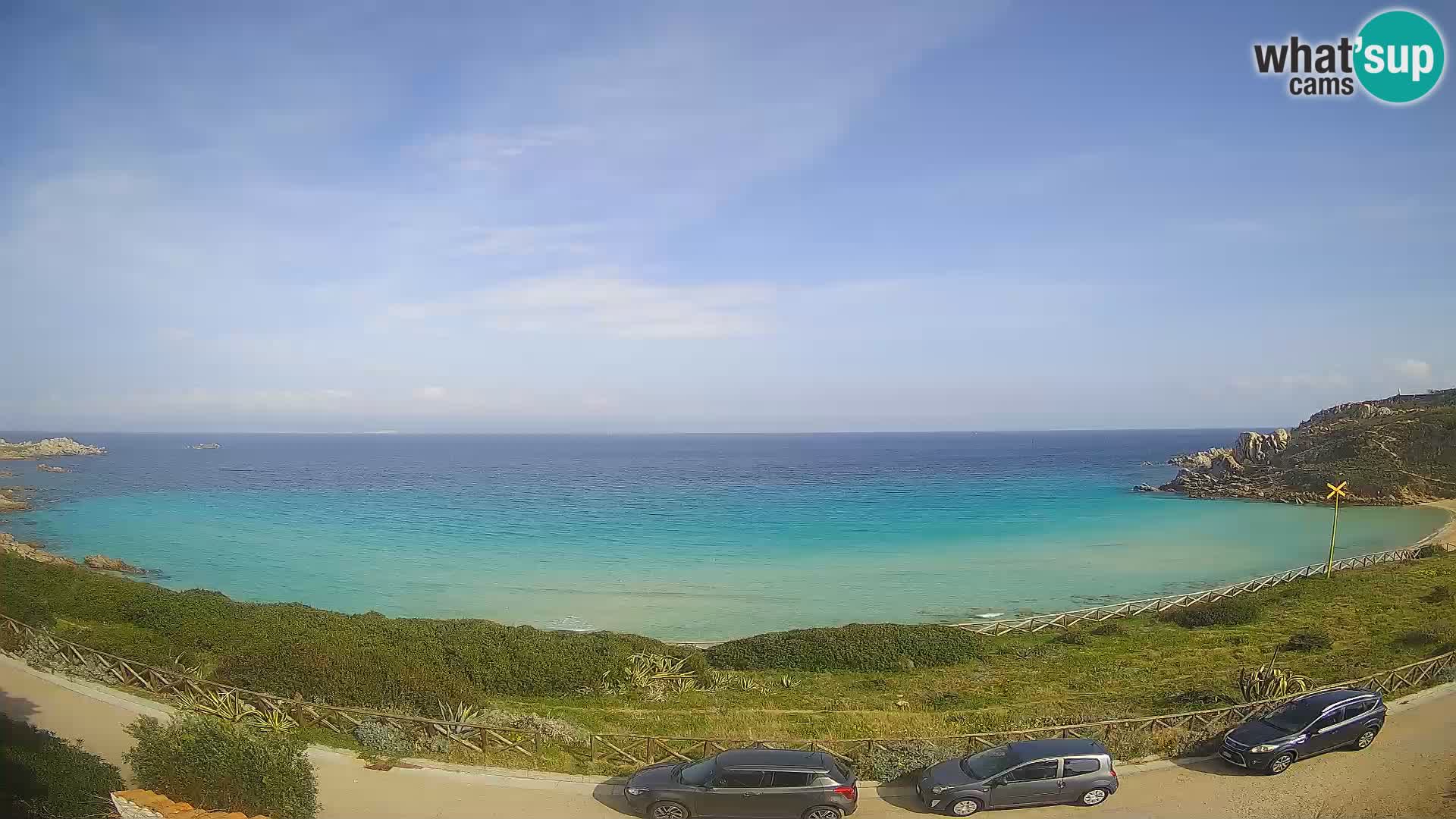 Webcam de la plage Rena Bianca – Santa Teresa Gallura – Sardaigne