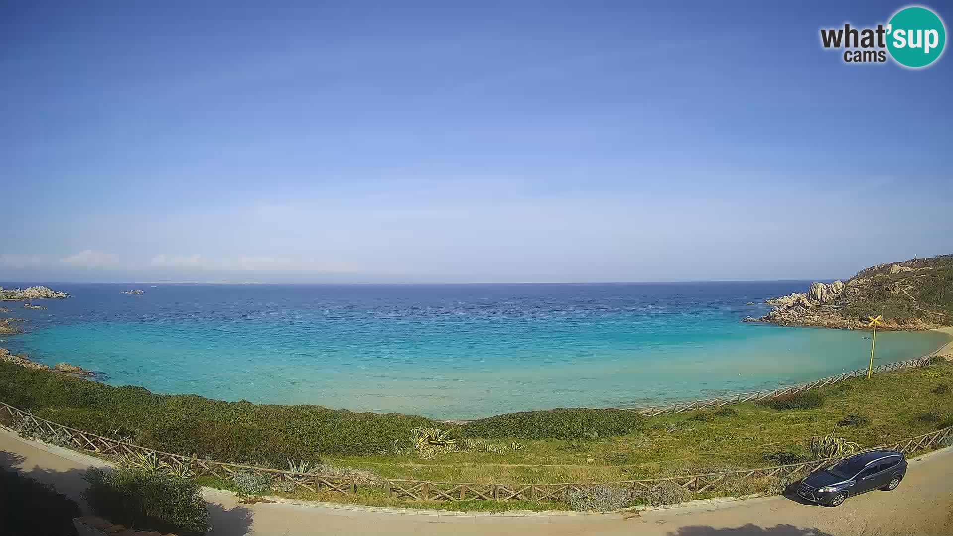 Webcam de la plage Rena Bianca – Santa Teresa Gallura – Sardaigne