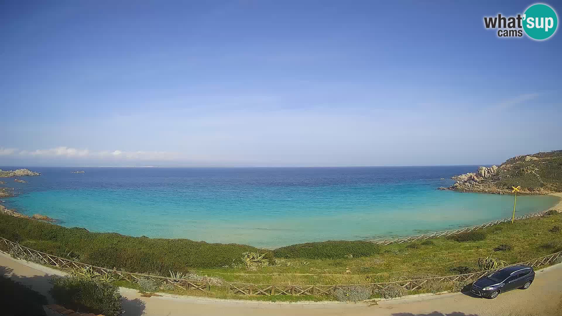 Webcam de la plage Rena Bianca – Santa Teresa Gallura – Sardaigne